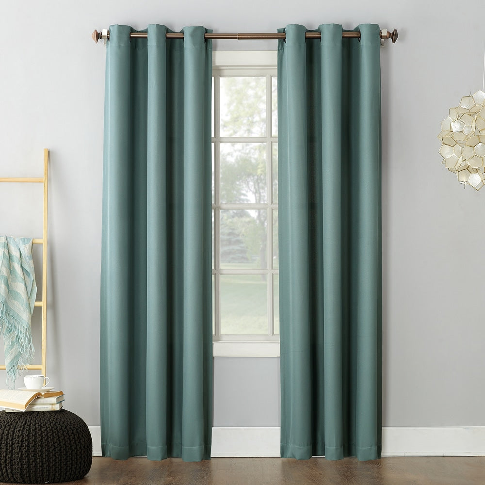 Copper Grove Speedwell Grommet Window Curtain Panel, Single Panel