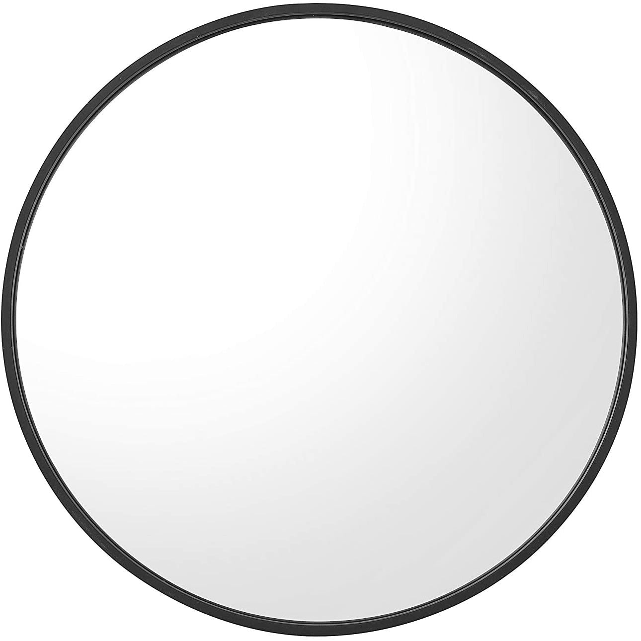 Sage Aluminum Round Wall Mirror