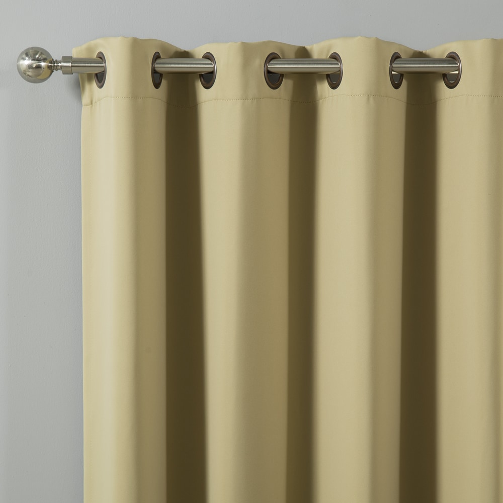 Aurora Home Thermal Insulated Blackout Grommet Top 84-inch Curtain Panel Pair - 52 x 84 - 52 x 84