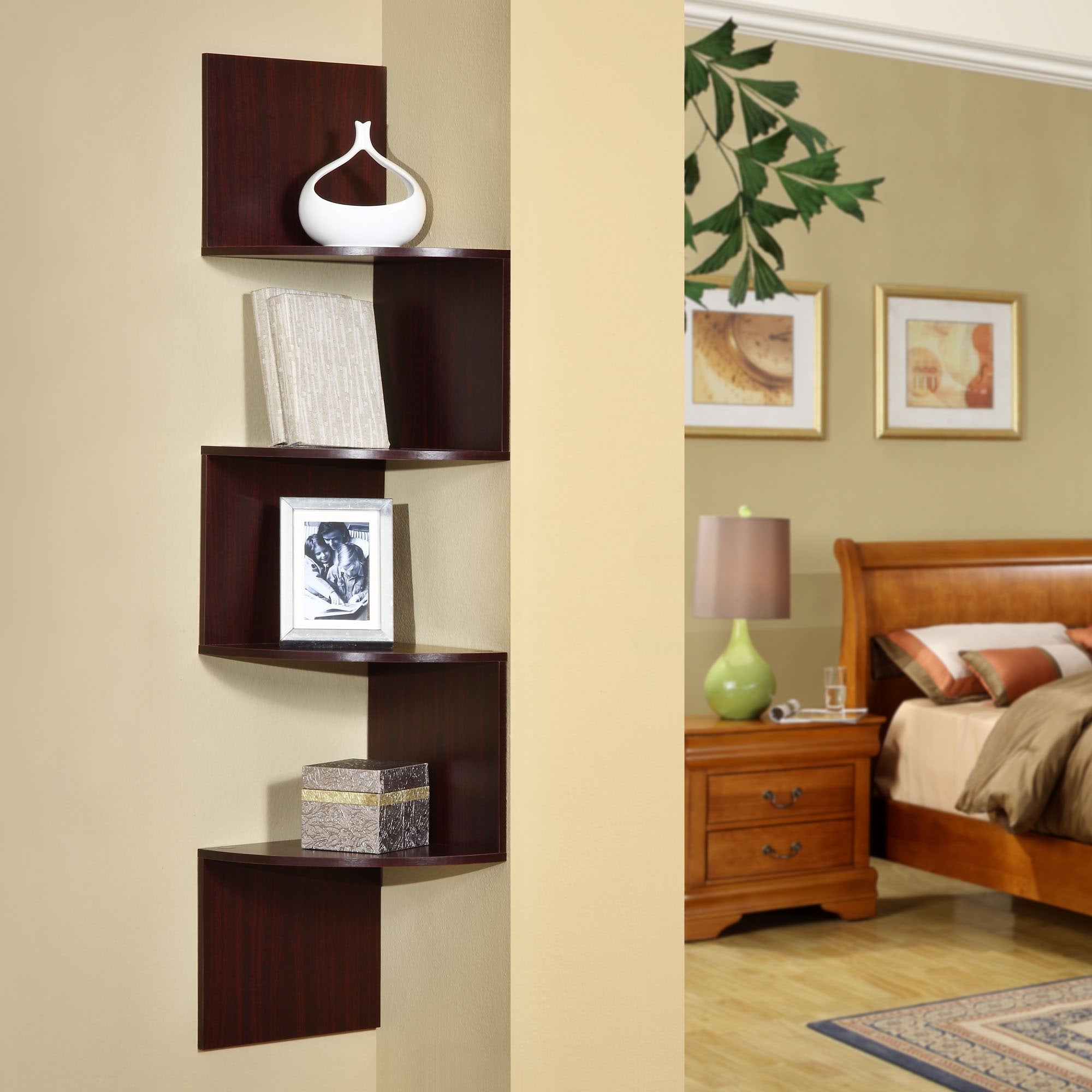 Hanging Corner Storage Shelves