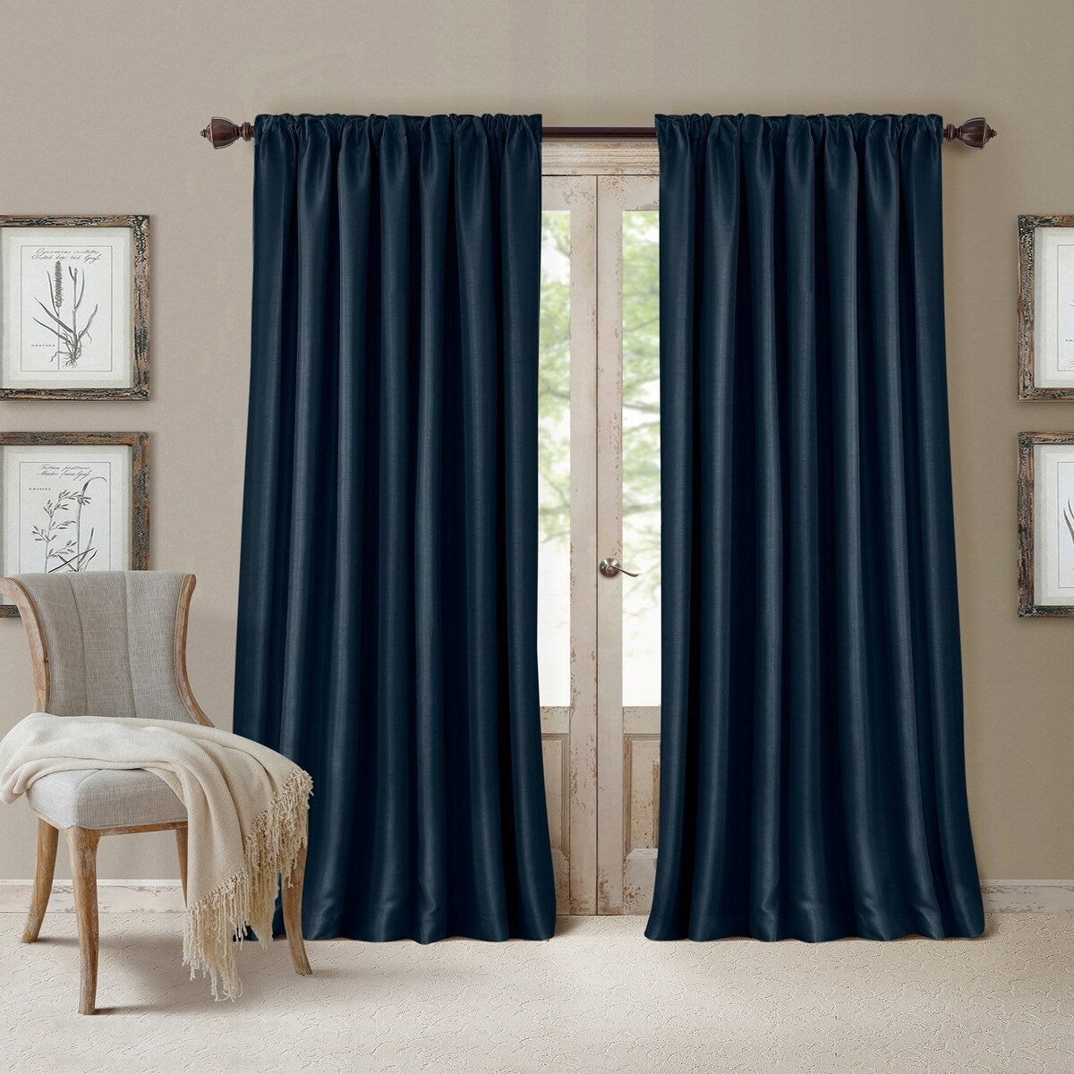 All Seasons Blackout Window Curtain (Single Panel)