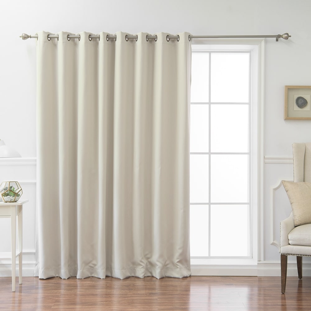 Aurora Home Extra Wide Fire-retardant 96-inch Blackout Curtain Panel