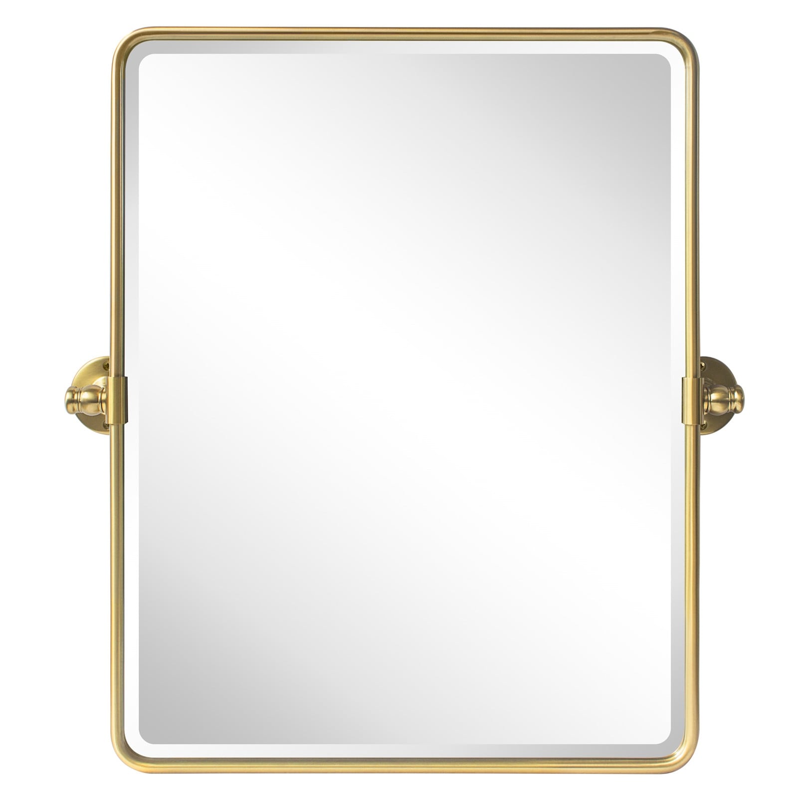 TEHOME Woodvale Rectangle Vertical Metal Wall Mirrors