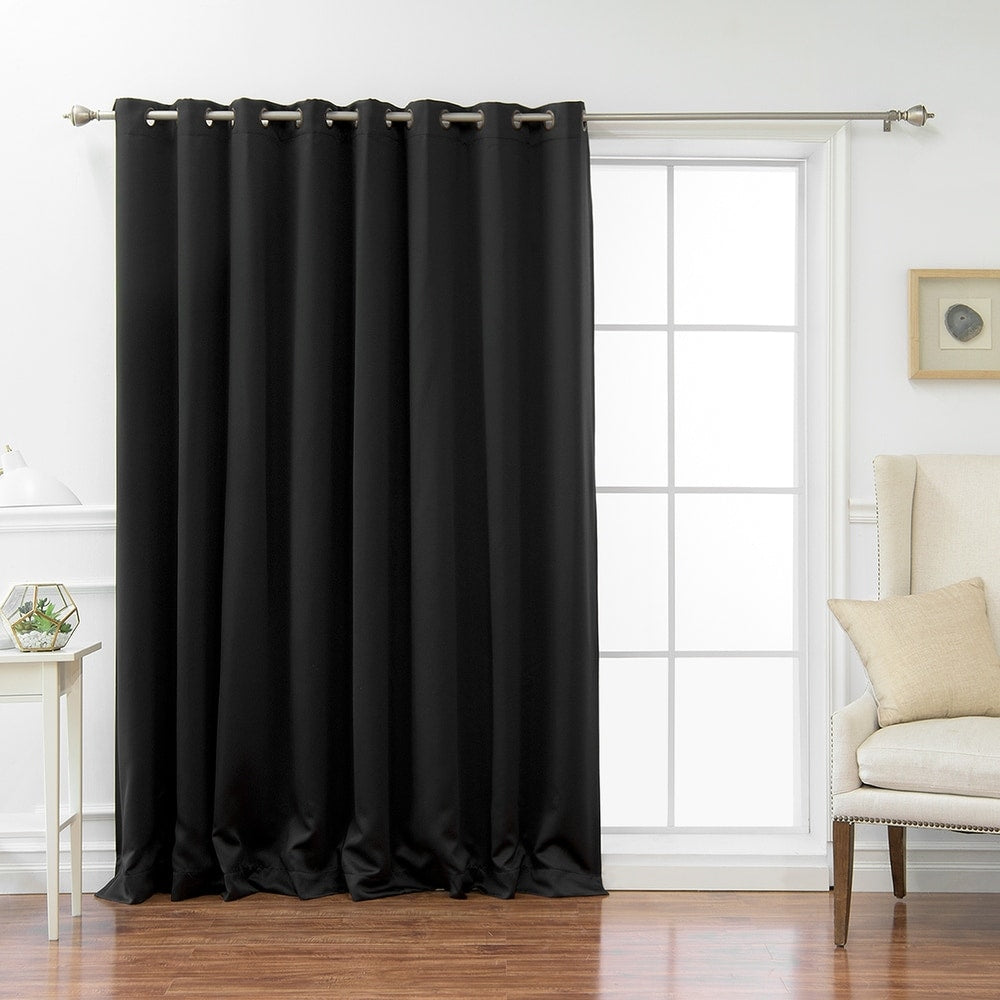 Aurora Home Extra Wide Fire-retardant 96-inch Blackout Curtain Panel