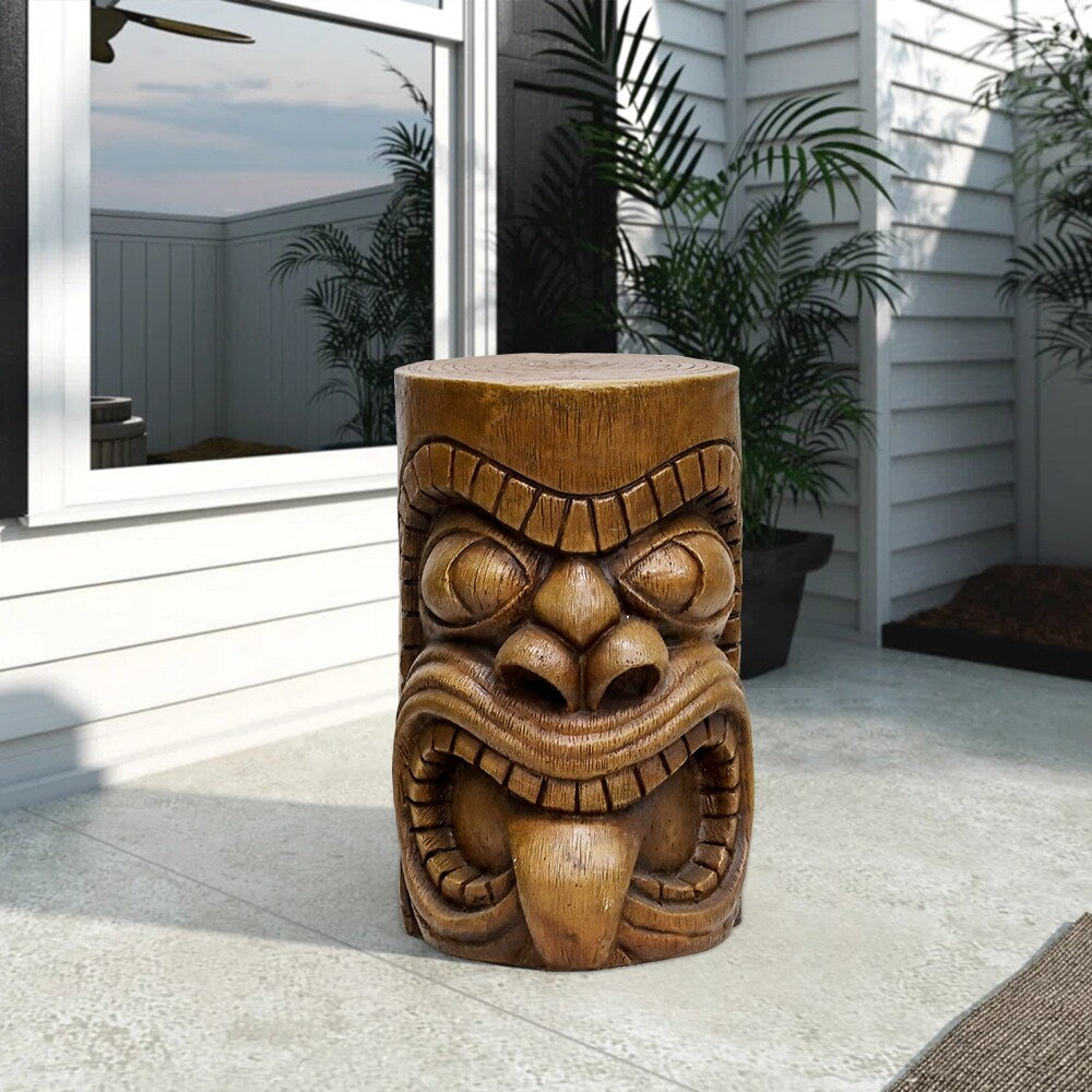 Outdoor Garden Decor-Tiki Totem Statues Waterproof Decorative