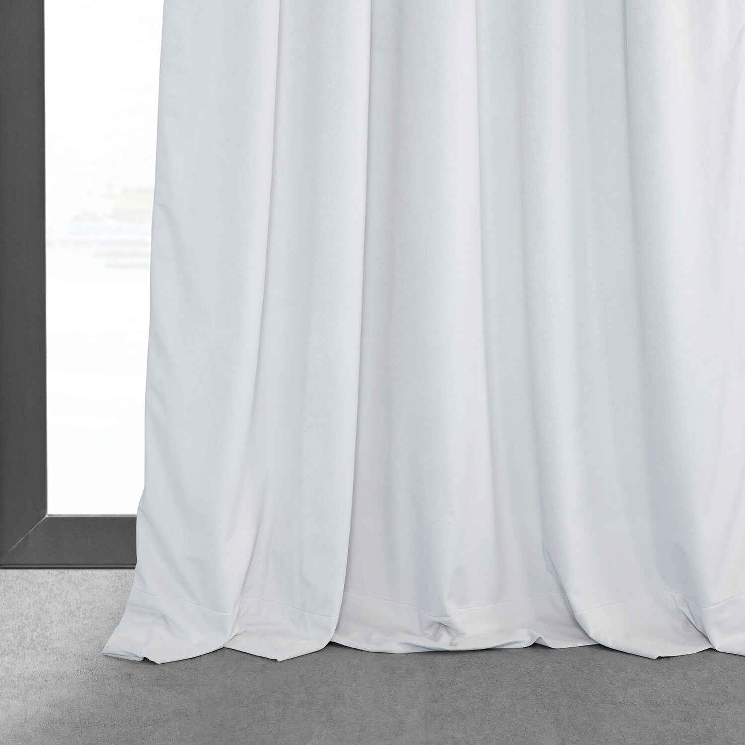 Exclusive Fabrics Signature Pleated Blackout Velvet Curtain (1 Panel)