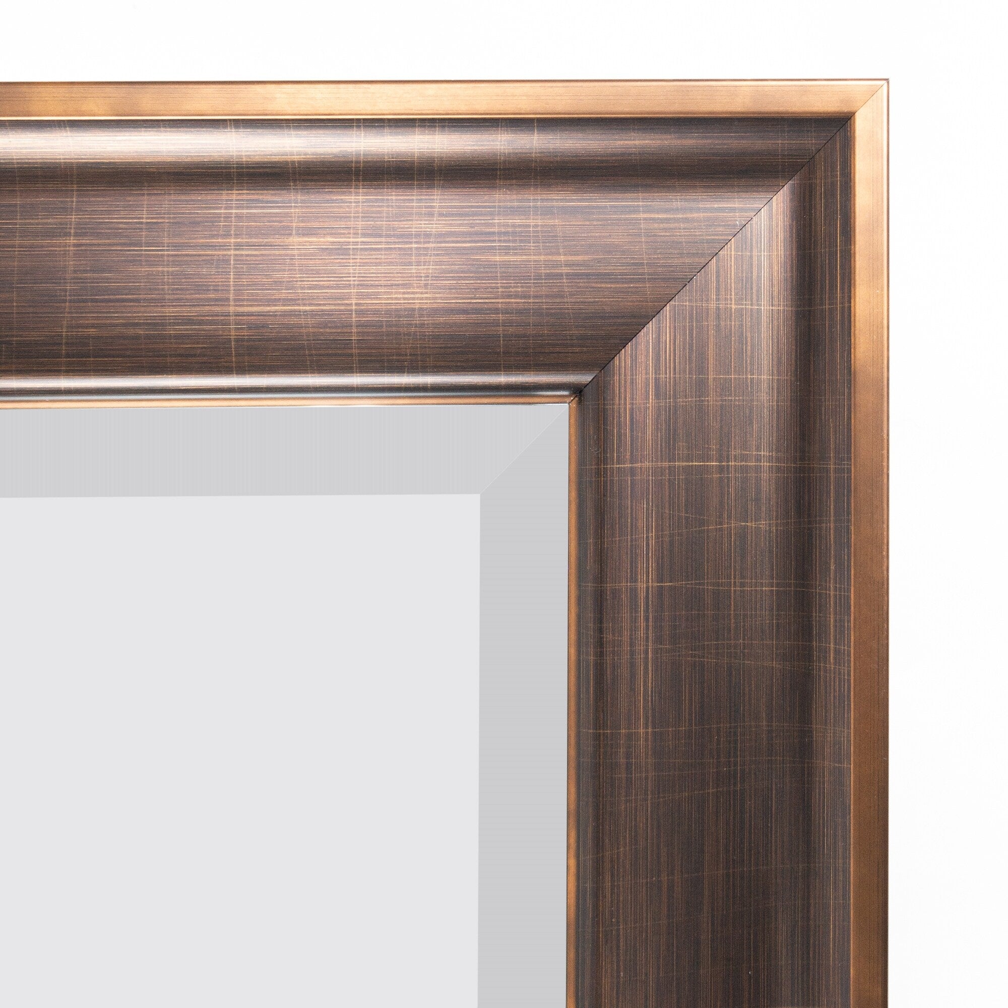 Head West Oil rubbed Bronze Framed Beveled Mirror - 27.5 x 33.5