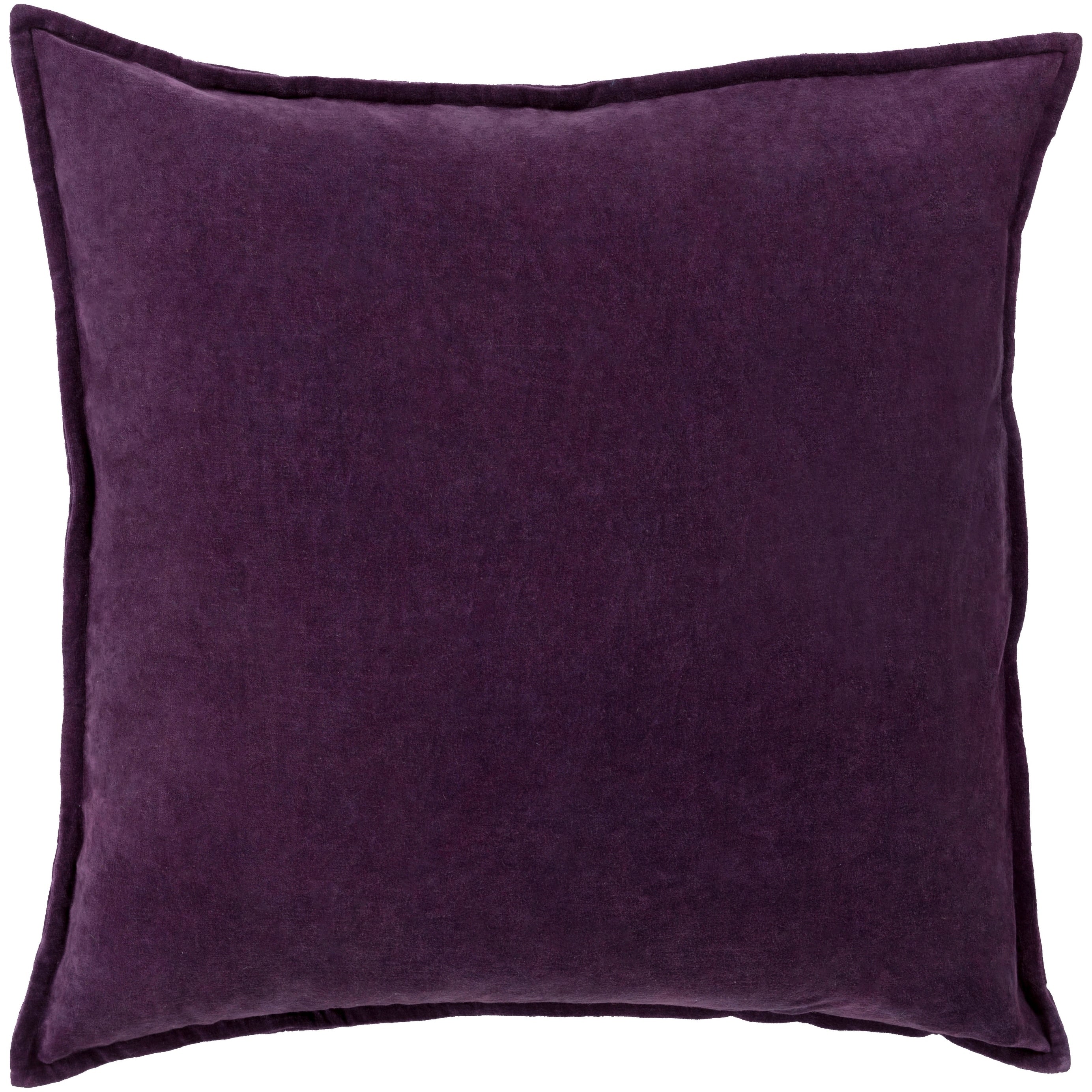 Livabliss Harrell Solid Velvet 22-inch Throw Pillow