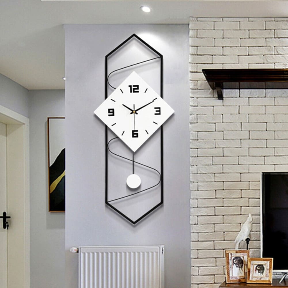 Modern Minimalist Design Wall Clock Creative Silent Clock