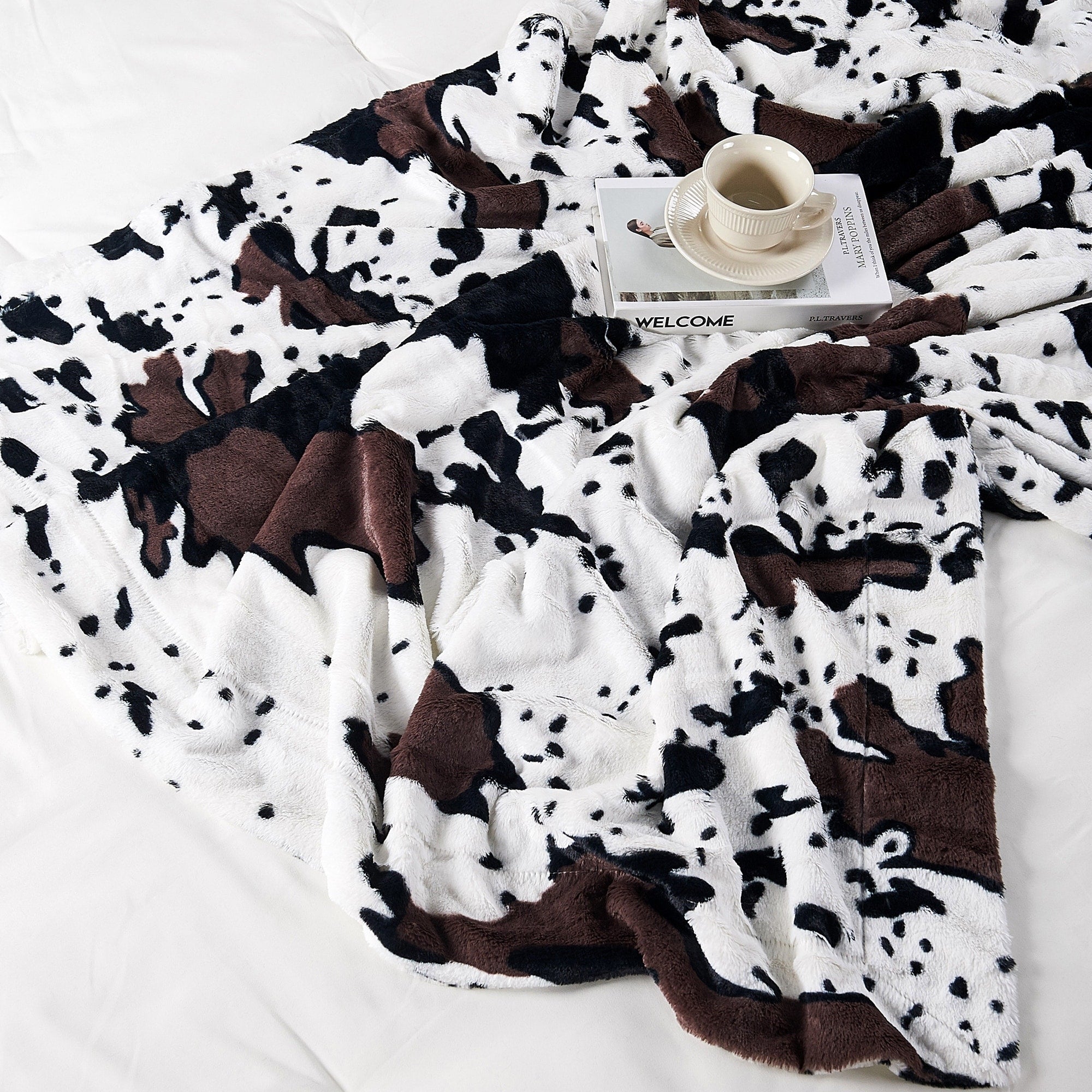 Double Sided Animal Throw