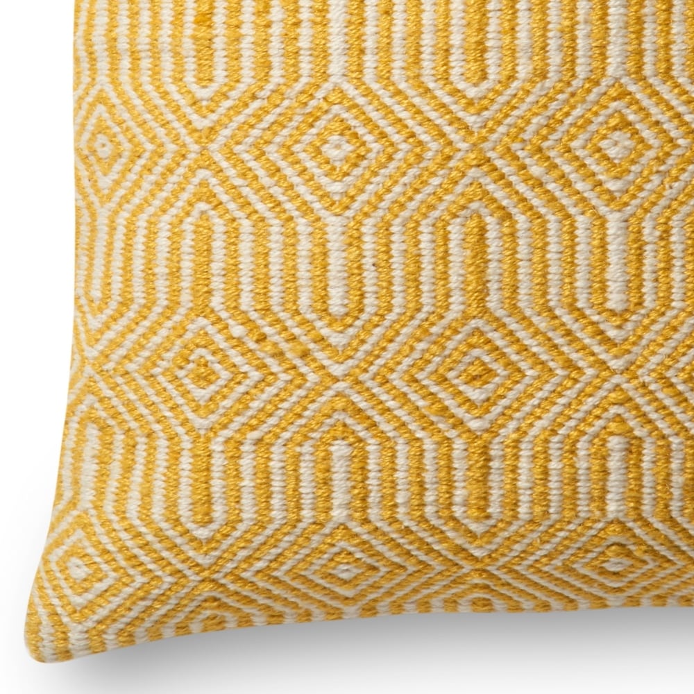 22-inch Indoor/Outdoor Geometric Throw Pillow OR Cover