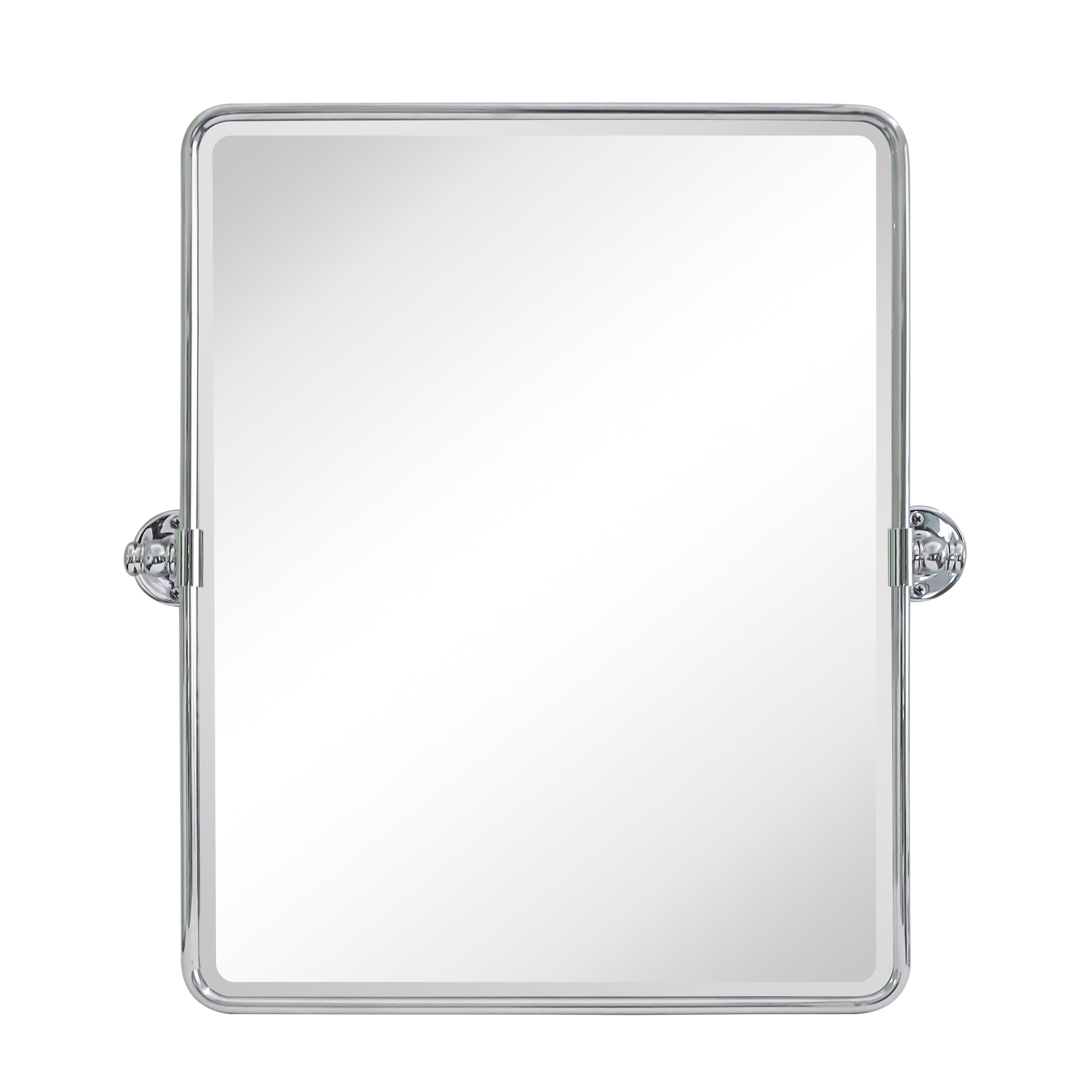 TEHOME Woodvale Rectangle Vertical Metal Wall Mirrors