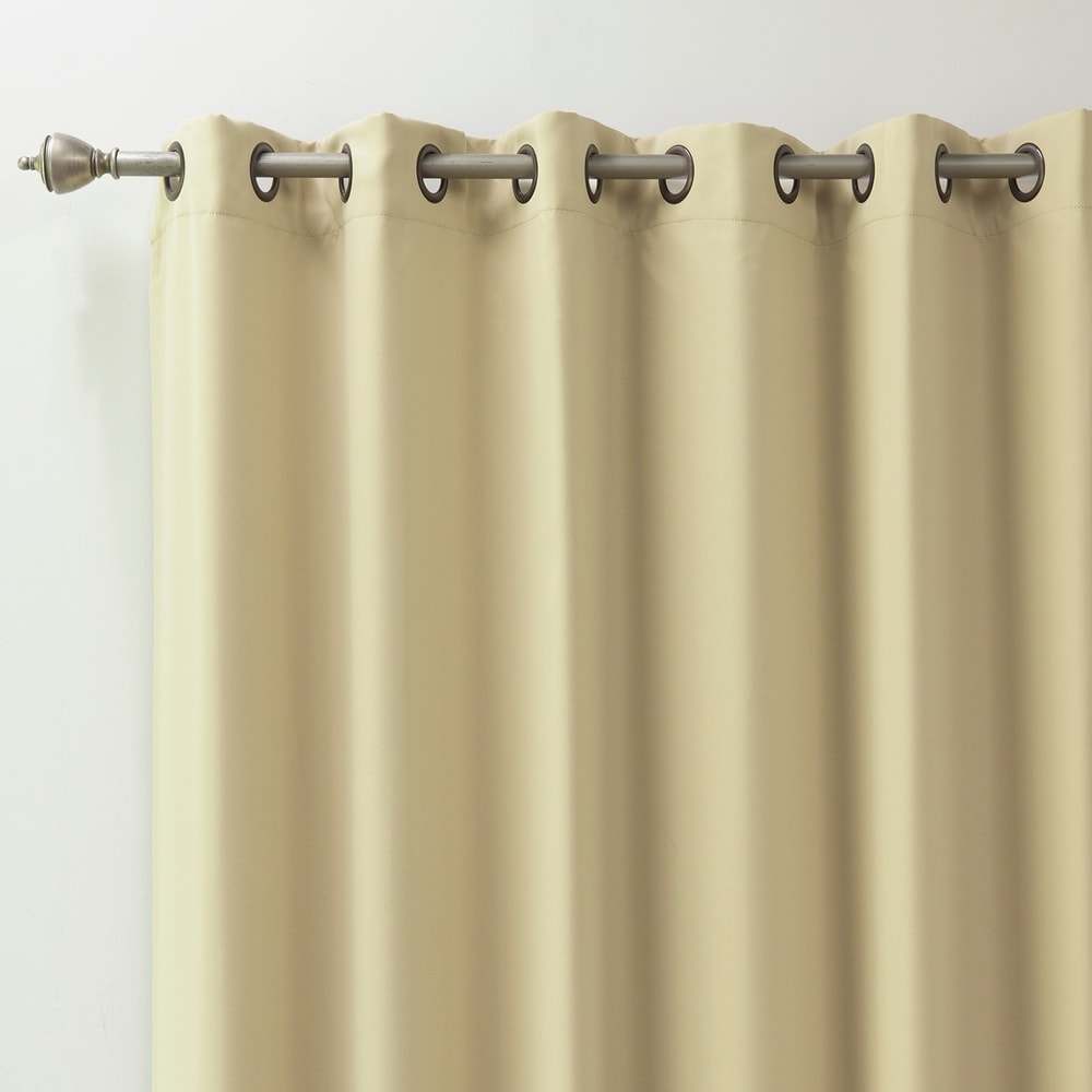 Aurora Home Extra Wide Fire-retardant 96-inch Blackout Curtain Panel