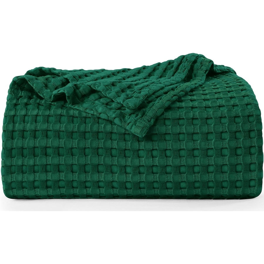 Cotton Waffle Blanket - Kingsize