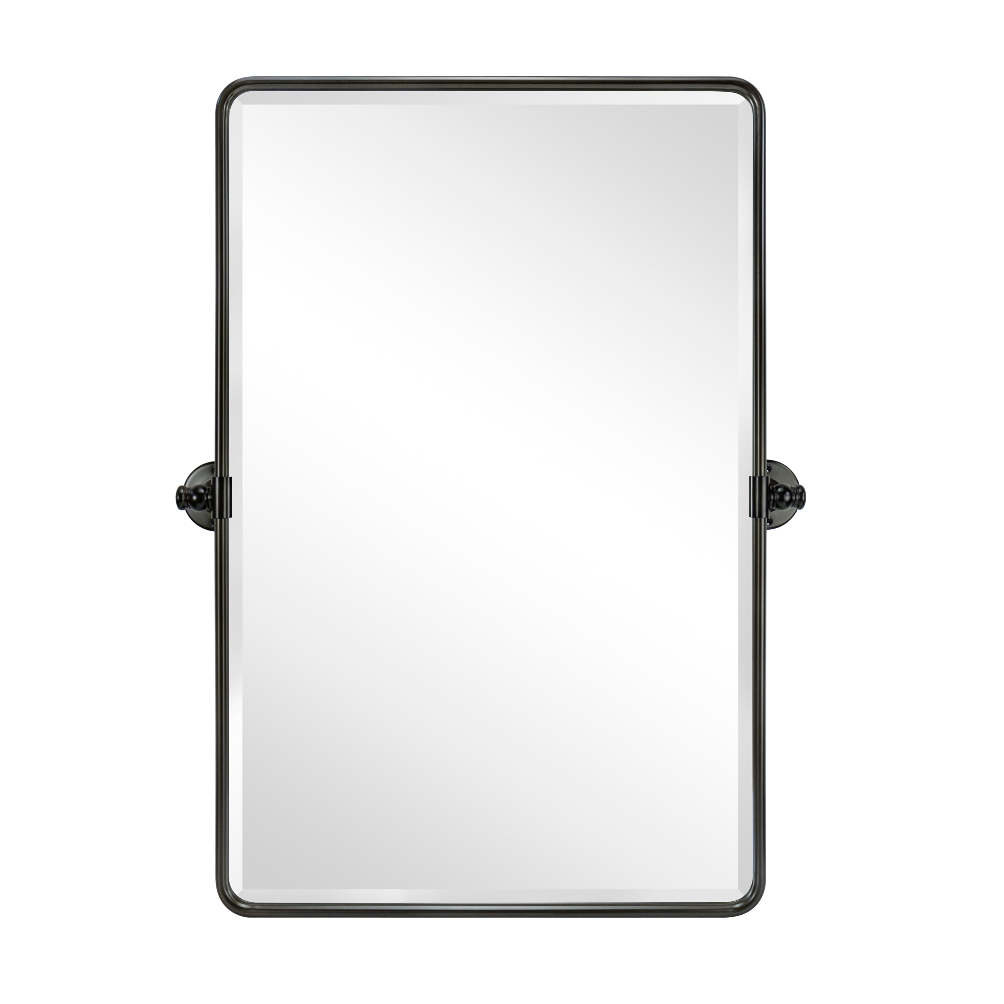 TEHOME Woodvale Rectangle Vertical Metal Wall Mirrors