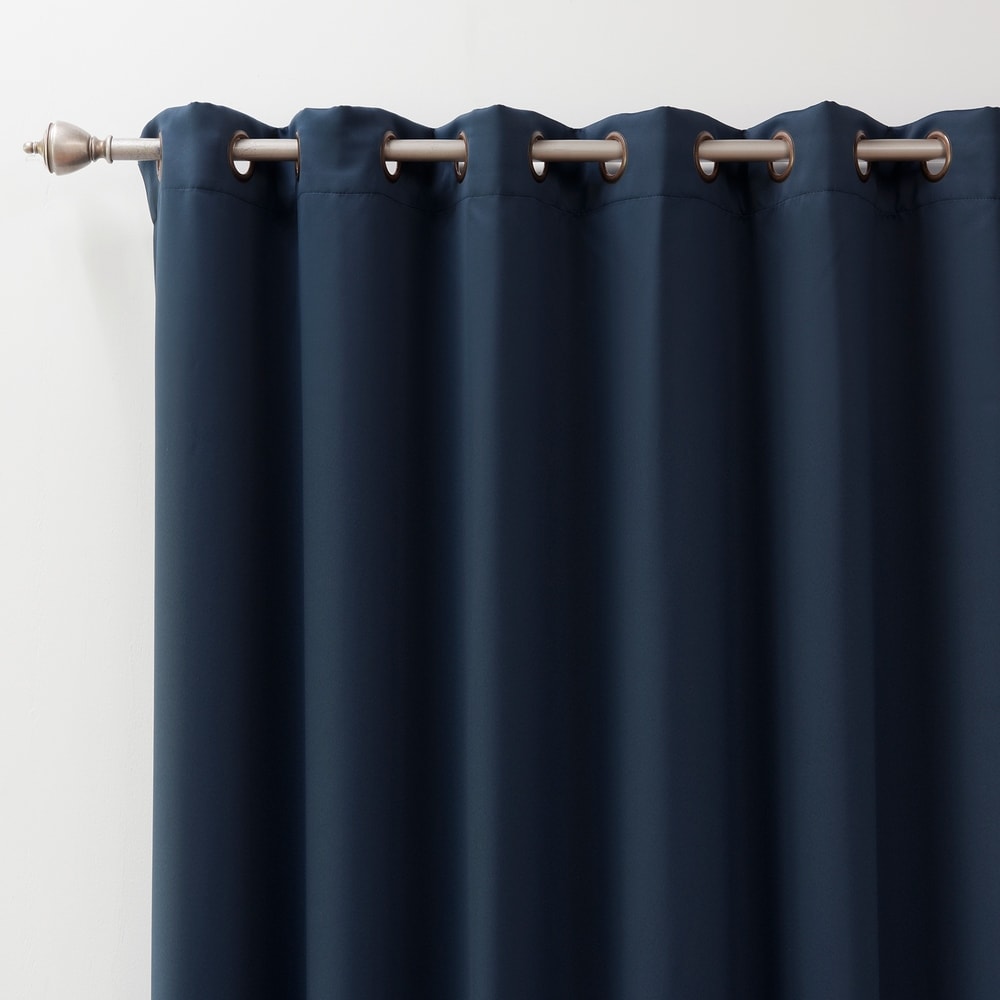 Aurora Home Extra Wide Fire-retardant 96-inch Blackout Curtain Panel