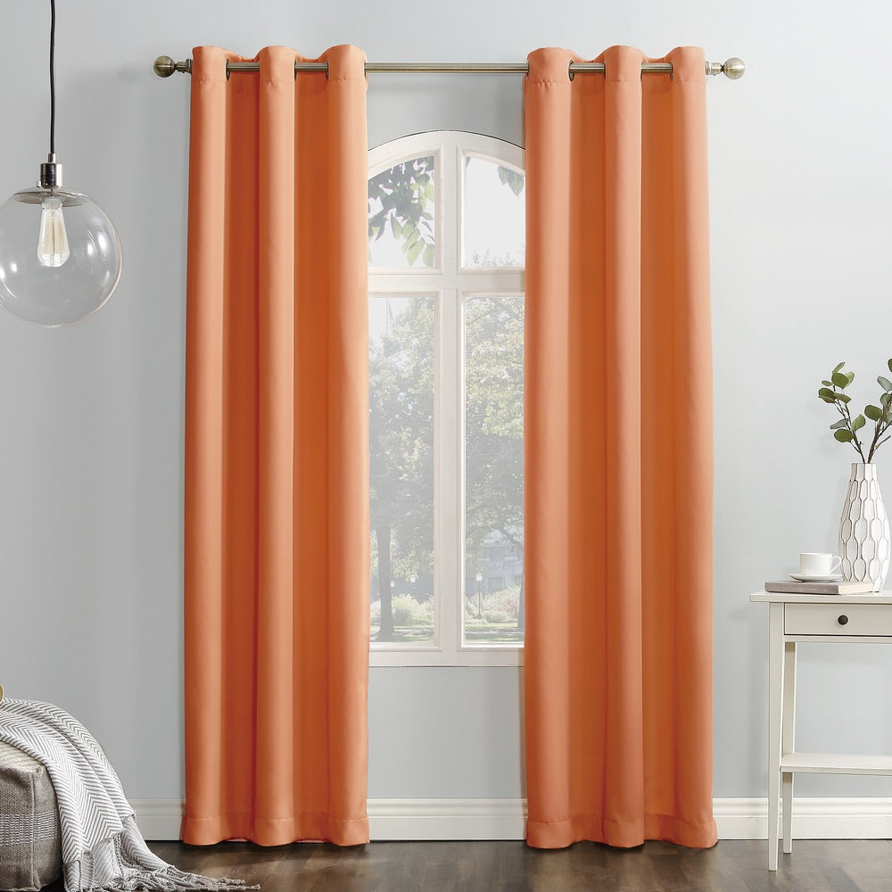 Copper Grove Speedwell Grommet Window Curtain Panel, Single Panel