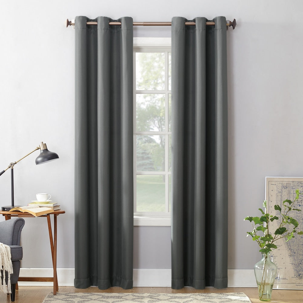 Copper Grove Speedwell Grommet Window Curtain Panel, Single Panel