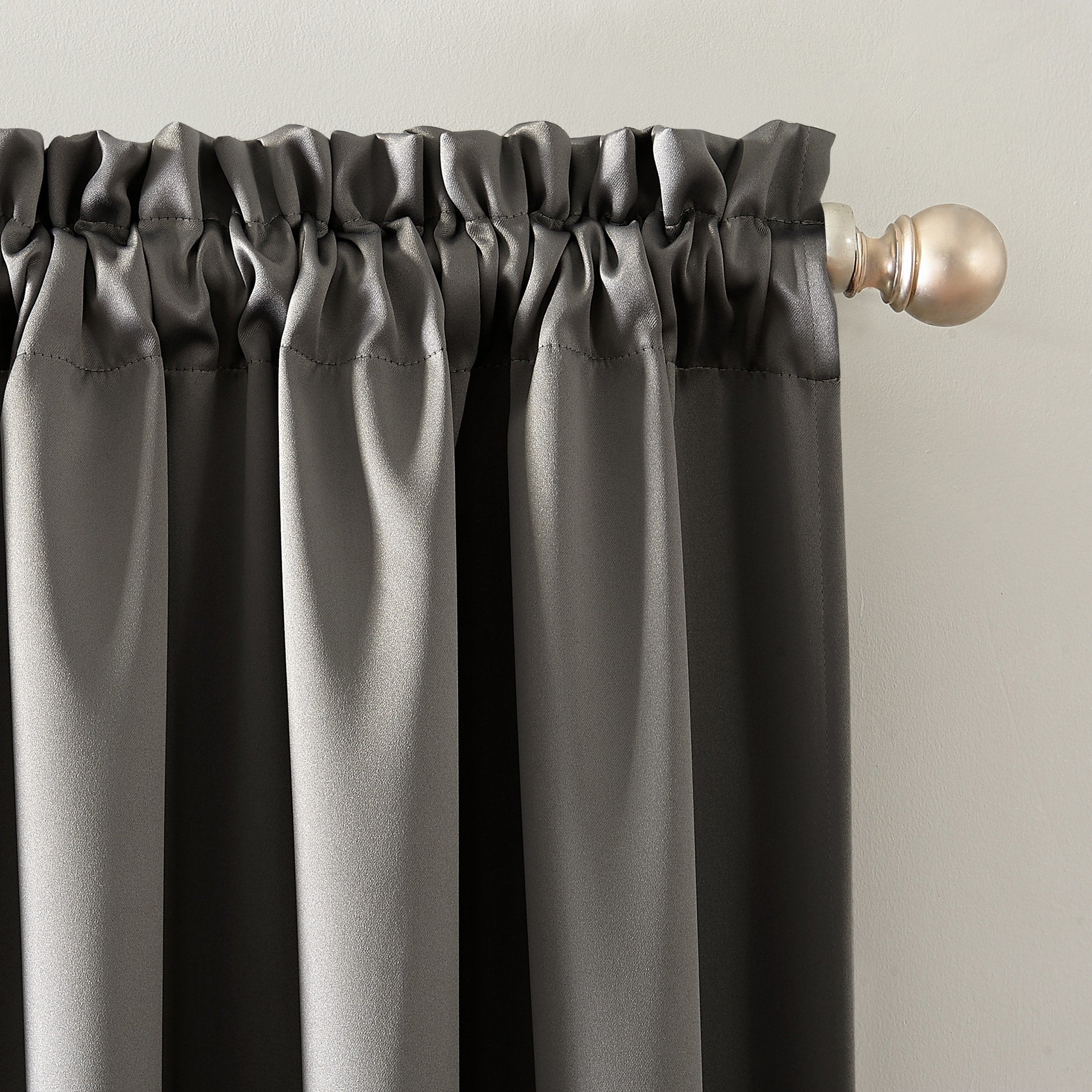 Sun Zero Oslo Theater Grade Extreme Total Blackout Rod Pocket 1-Piece Curtain Panel, Single Panel