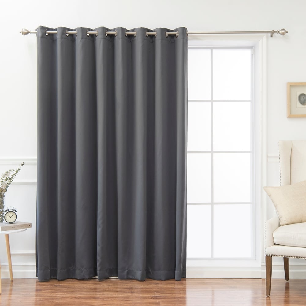 Aurora Home Extra Wide Fire-retardant 96-inch Blackout Curtain Panel