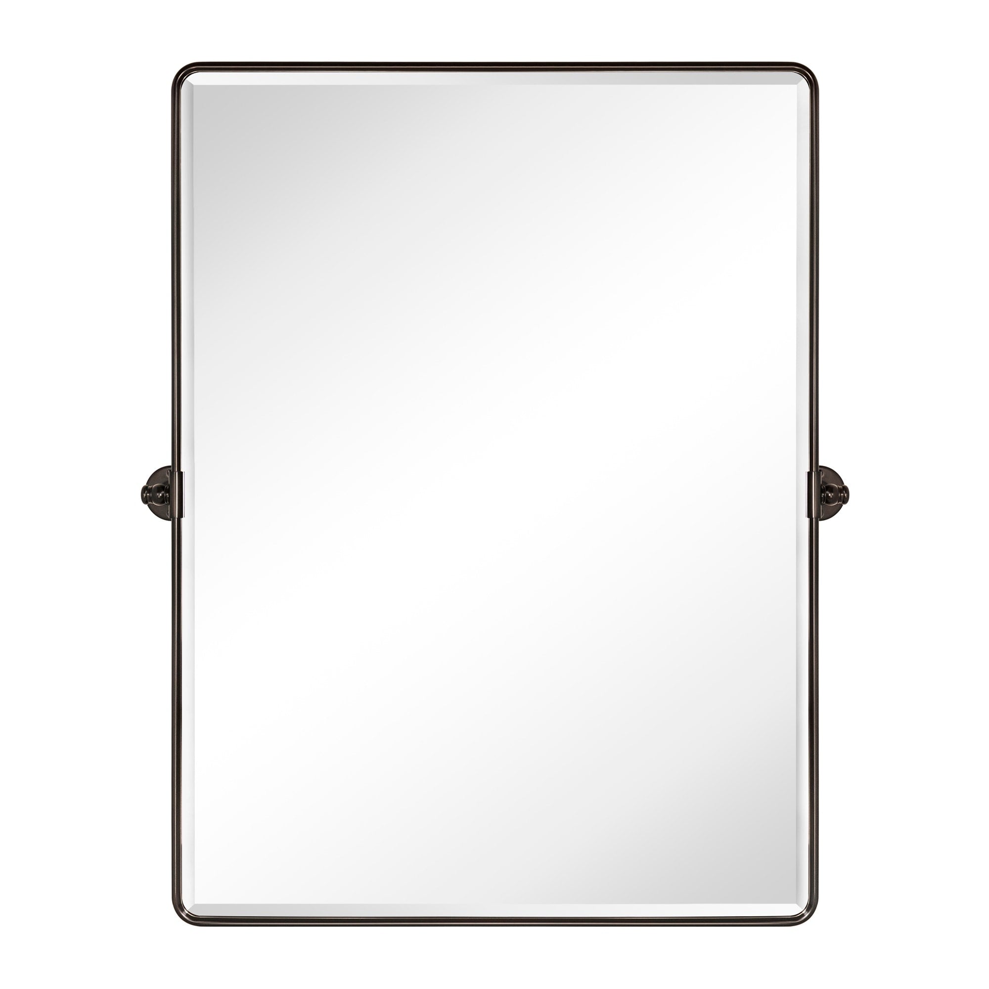 TEHOME Woodvale Rectangle Vertical Metal Wall Mirrors