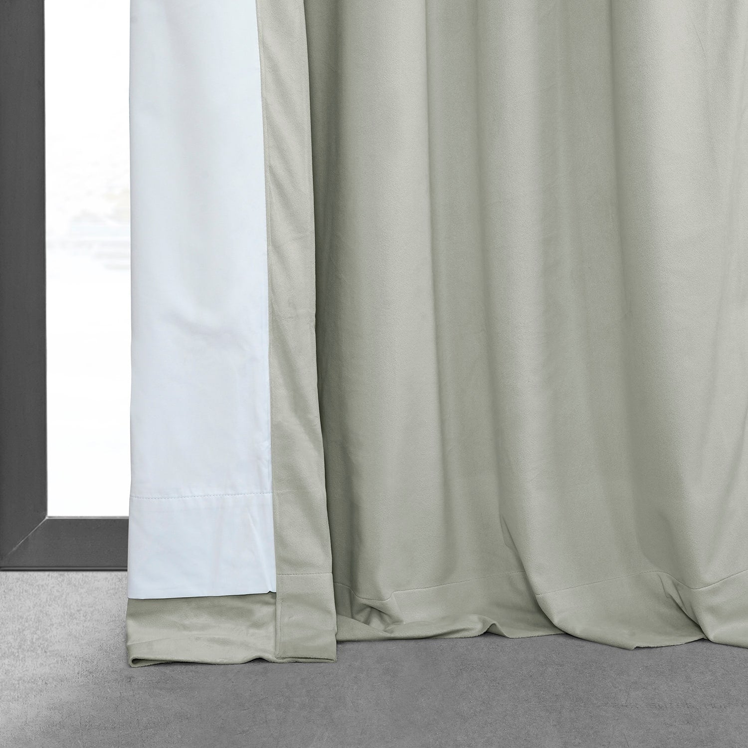 Exclusive Fabrics Signature Pleated Blackout Velvet Curtain (1 Panel)