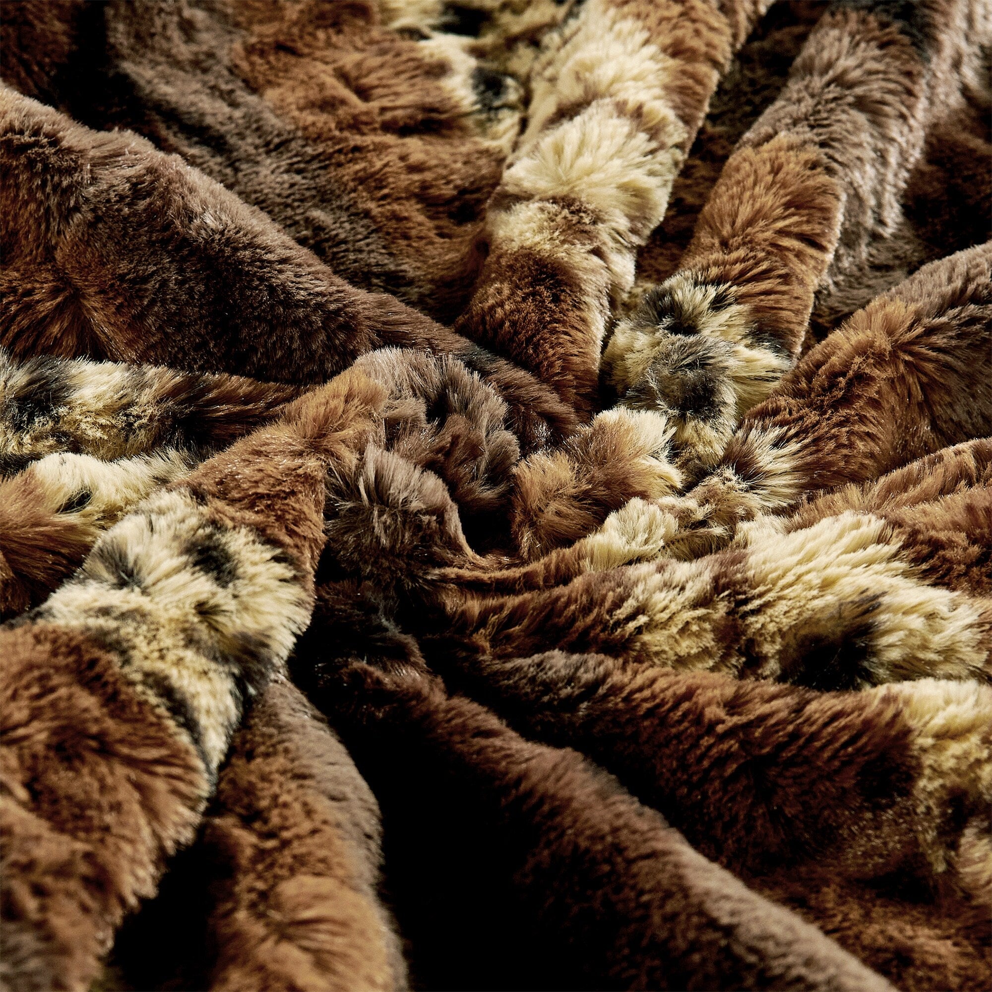 Double Sided Animal Throw