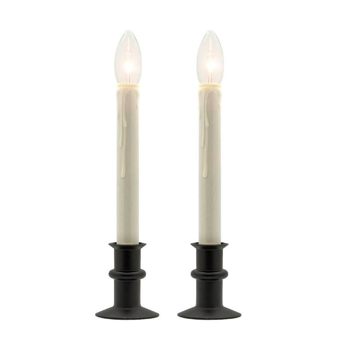 B/O Bi Directional IR Window Hugger Candles w/Remote (Set of 2 or 4)