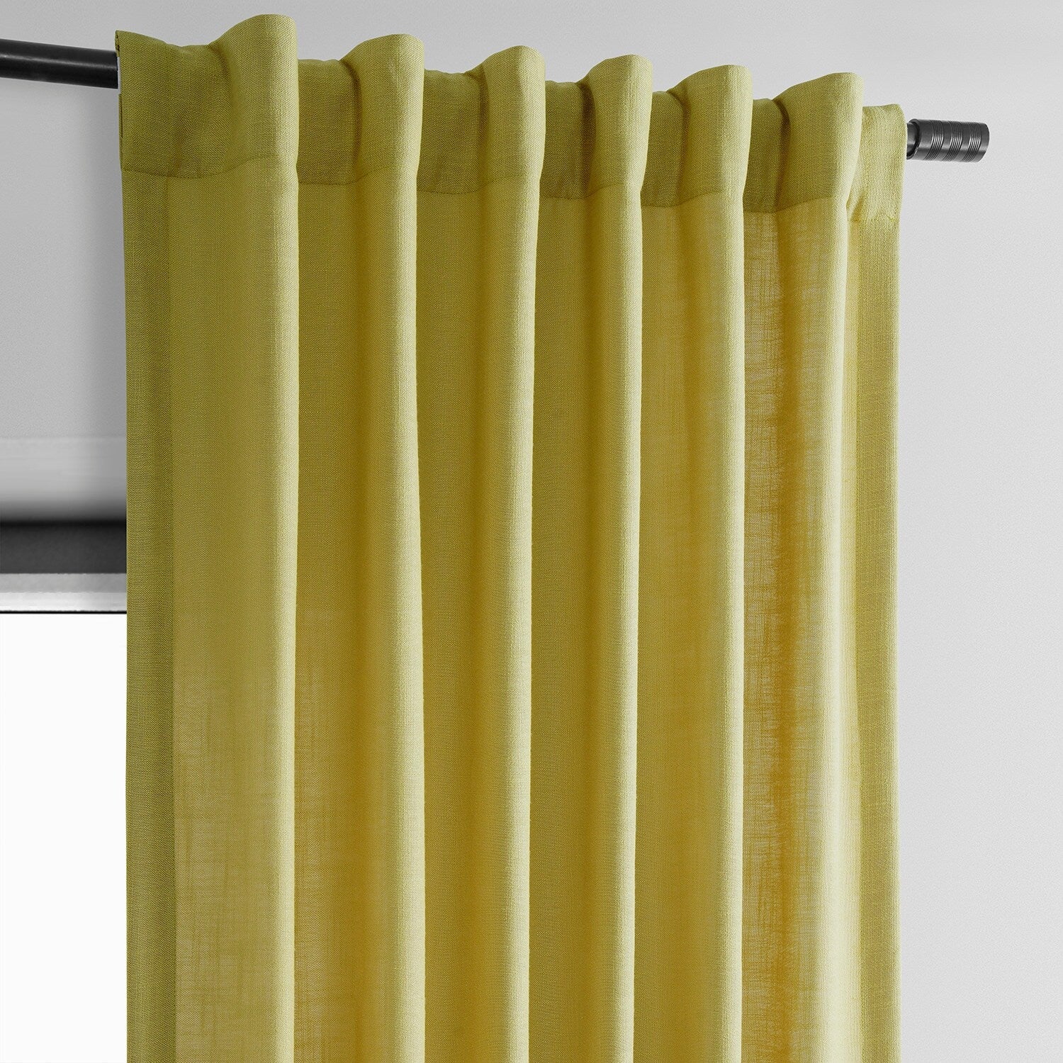 Exclusive Fabrics Classic Faux Linen Curtain (1 Panel)