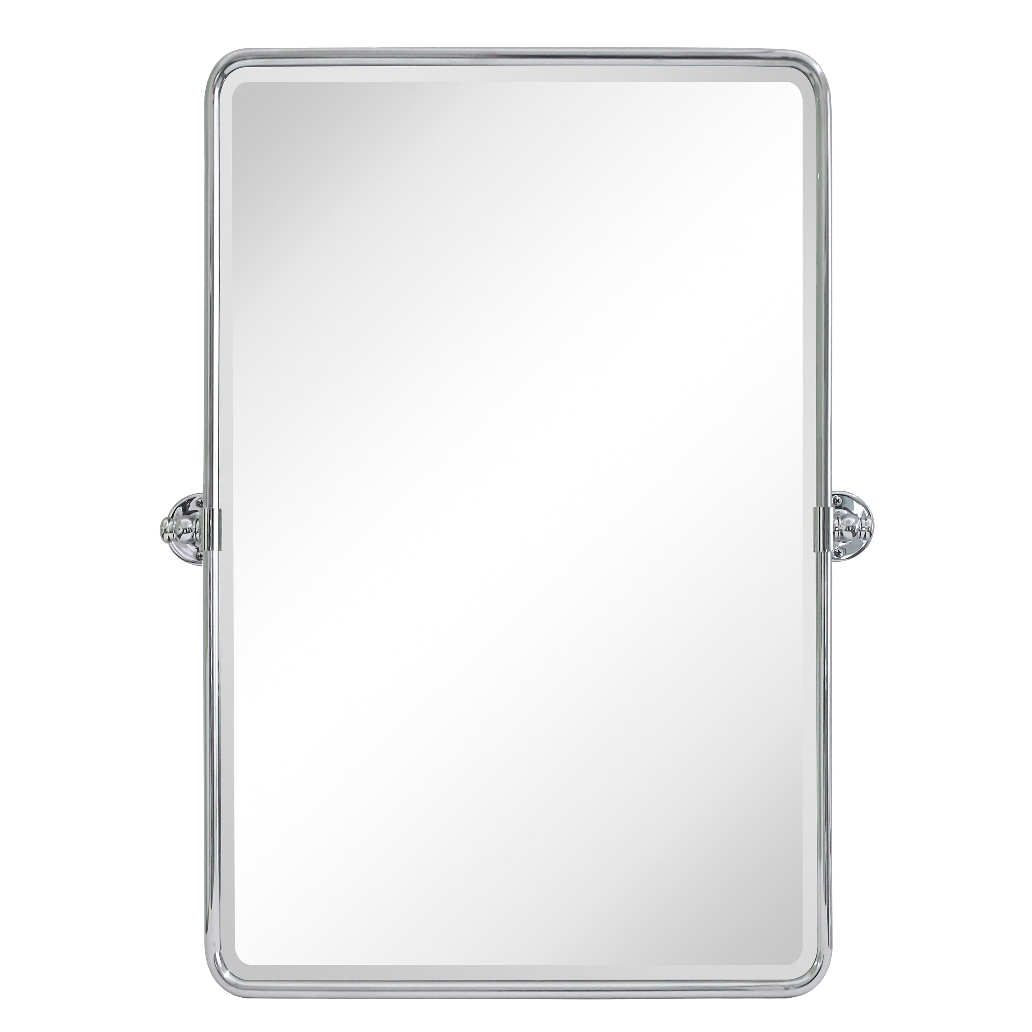 TEHOME Woodvale Rectangle Vertical Metal Wall Mirrors