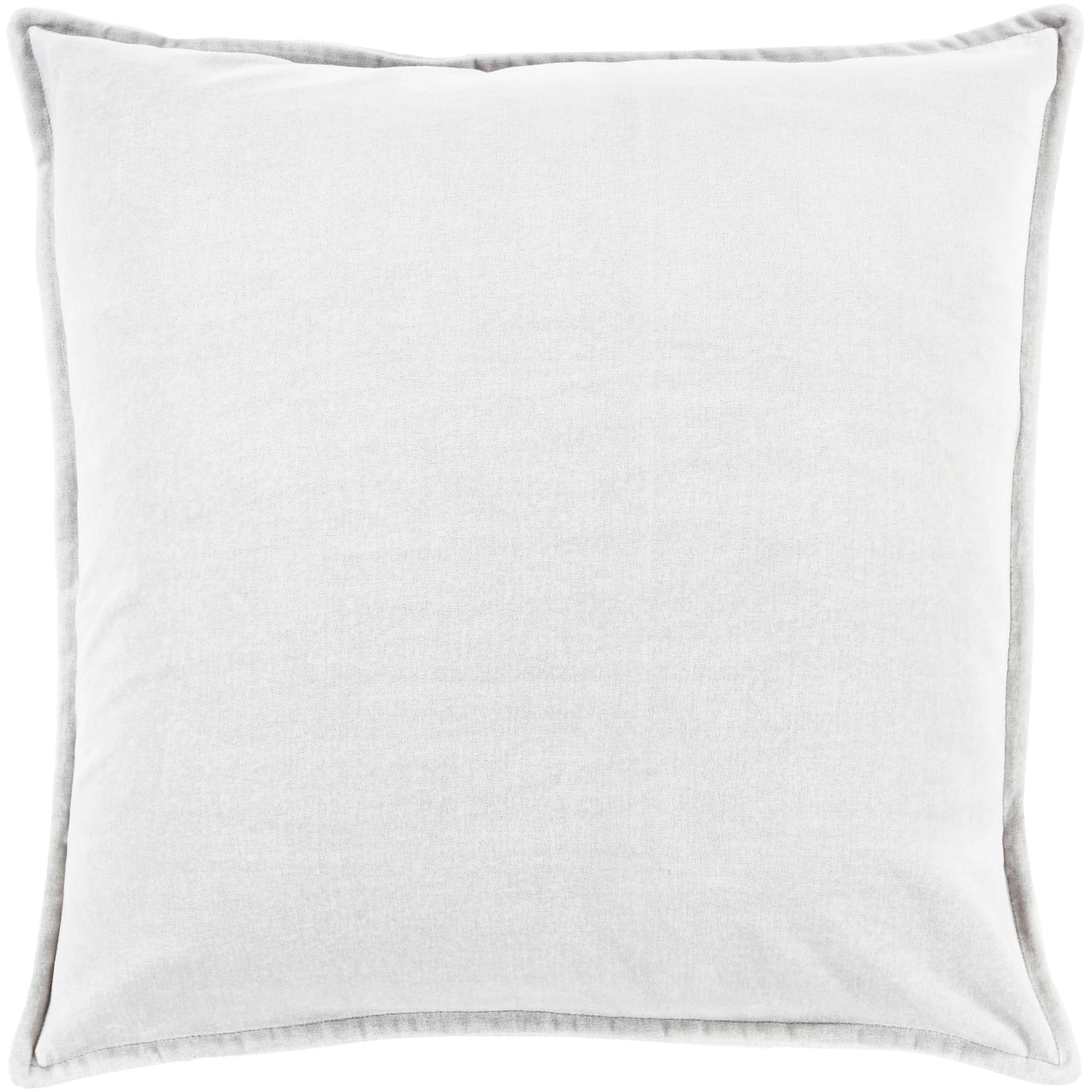 Livabliss Harrell Solid Velvet 22-inch Throw Pillow