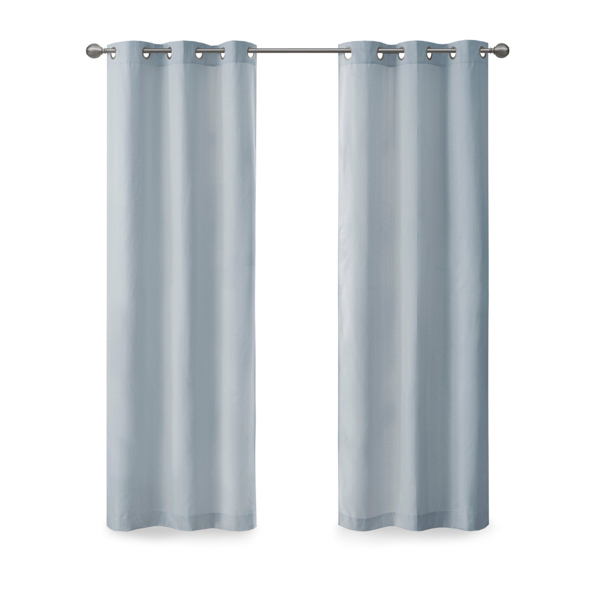 Madison Park Colm Basketweave Room Darkening Curtain Panel Pair