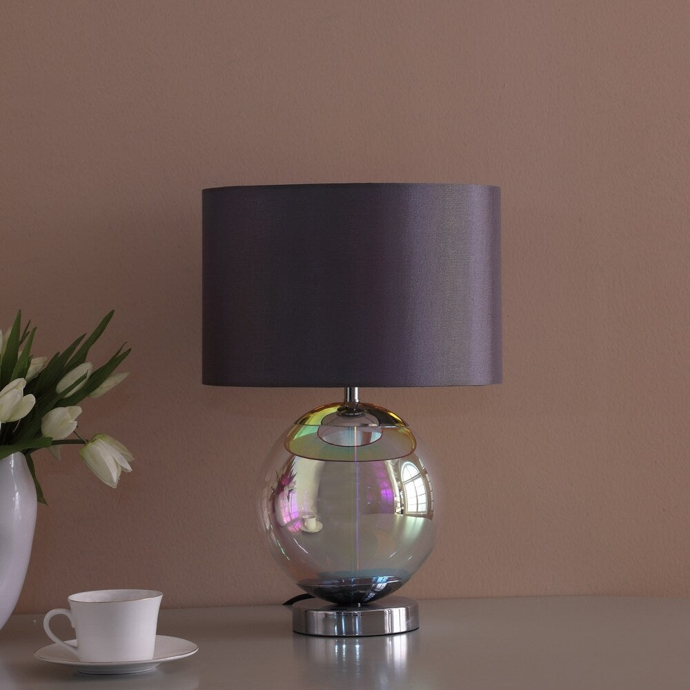 Artie ORG Iridescent Glass Table Lamp