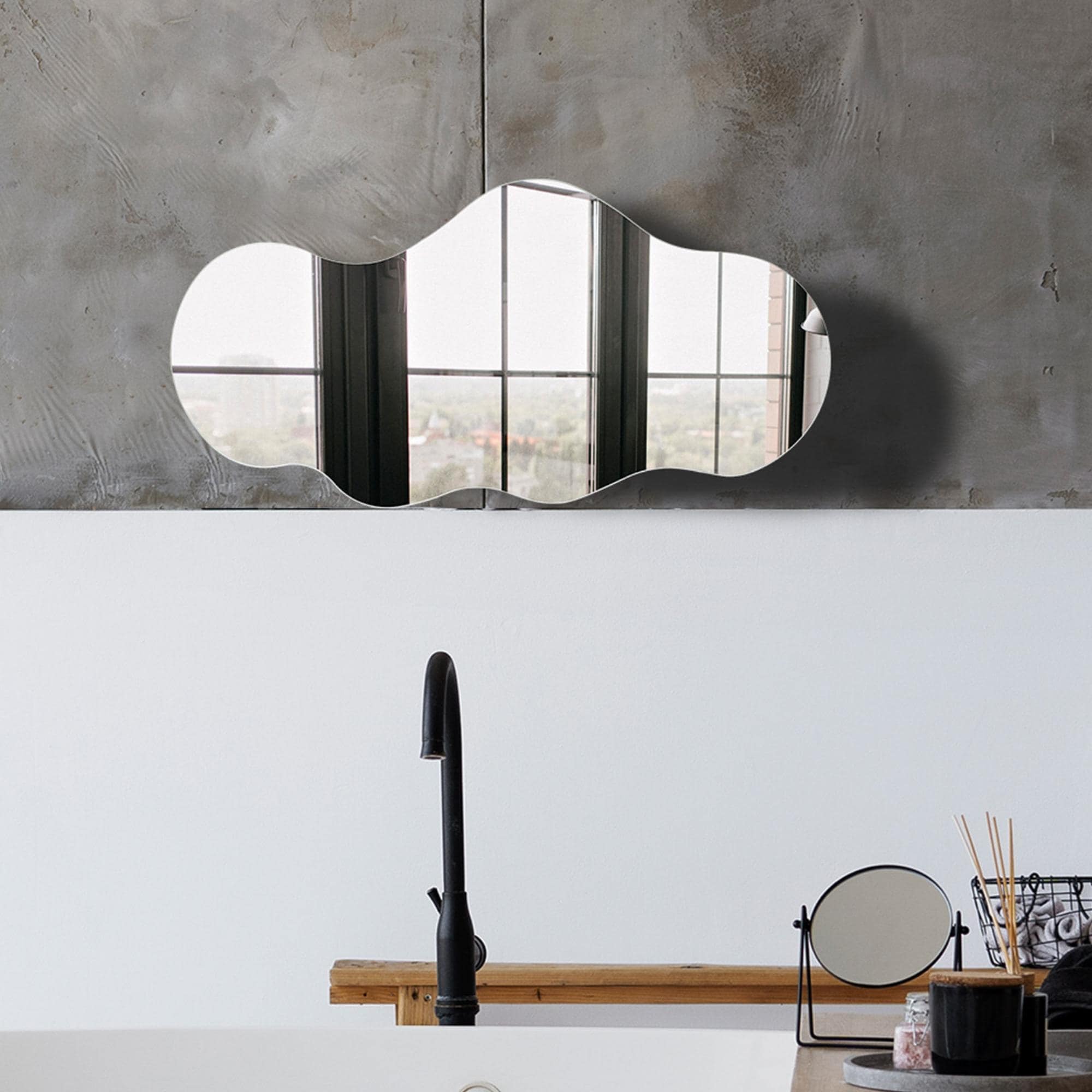 FORIO Asymmetrical Cloud Mirror