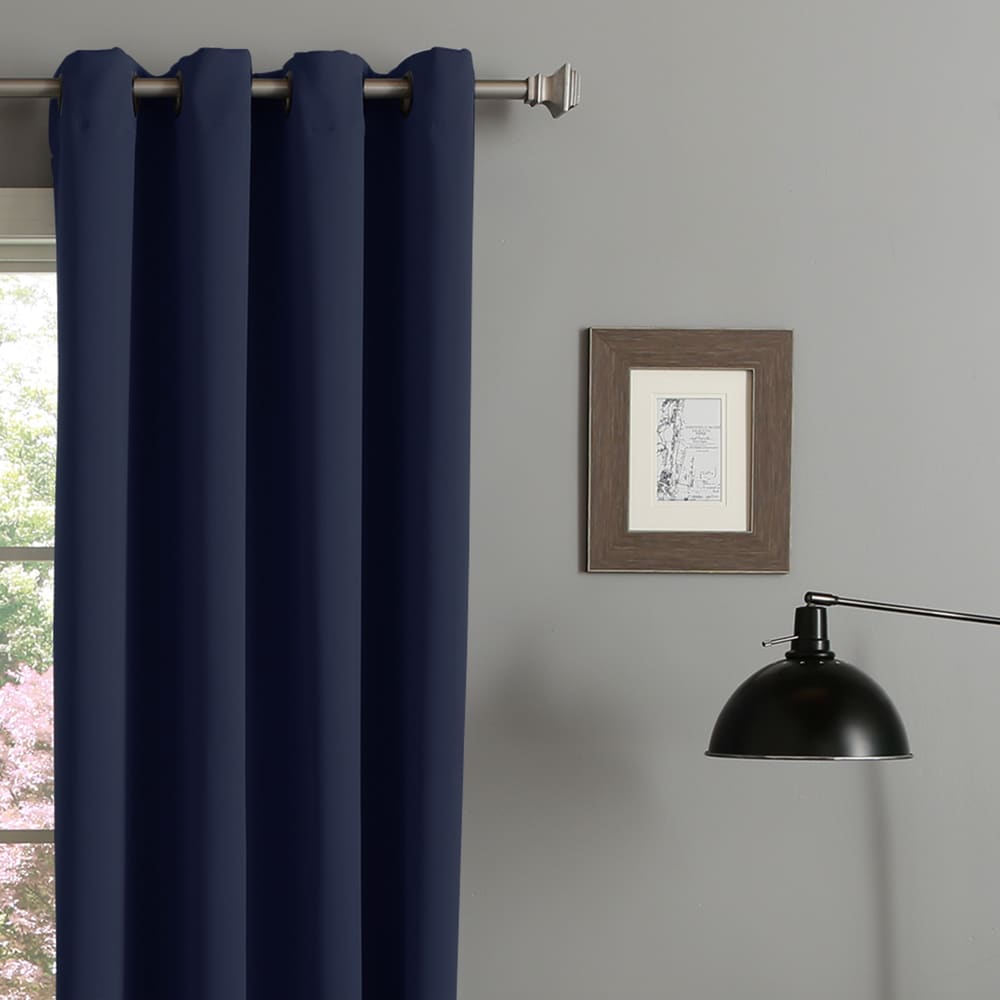 Aurora Home Thermal Insulated 72-inch Blackout Curtain Pair - 52 x 72