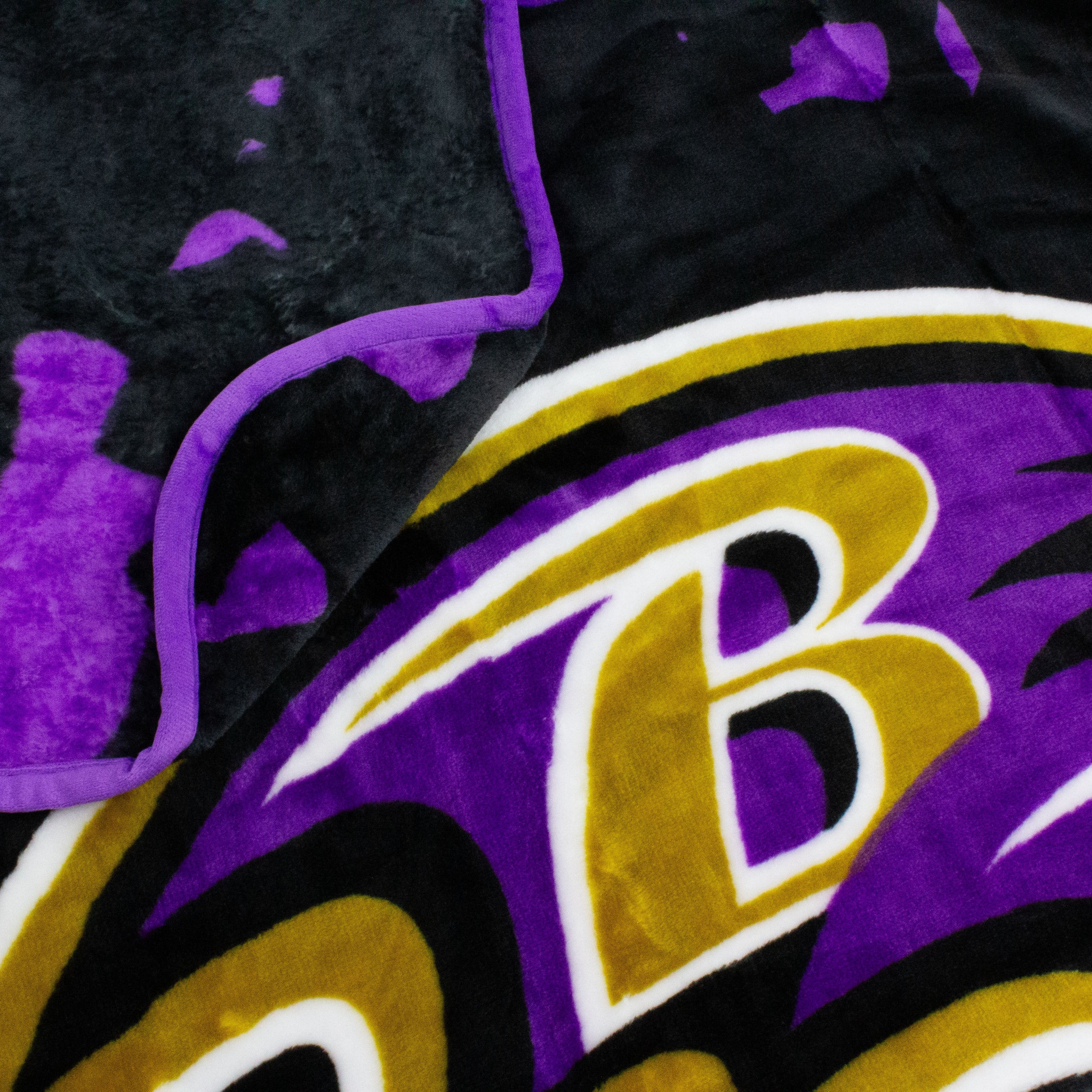 Baltimore Ravens 50 x 60 Throw Blanket