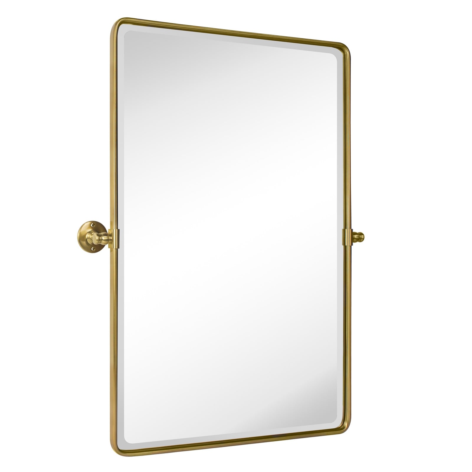 TEHOME Woodvale Rectangle Vertical Metal Wall Mirrors