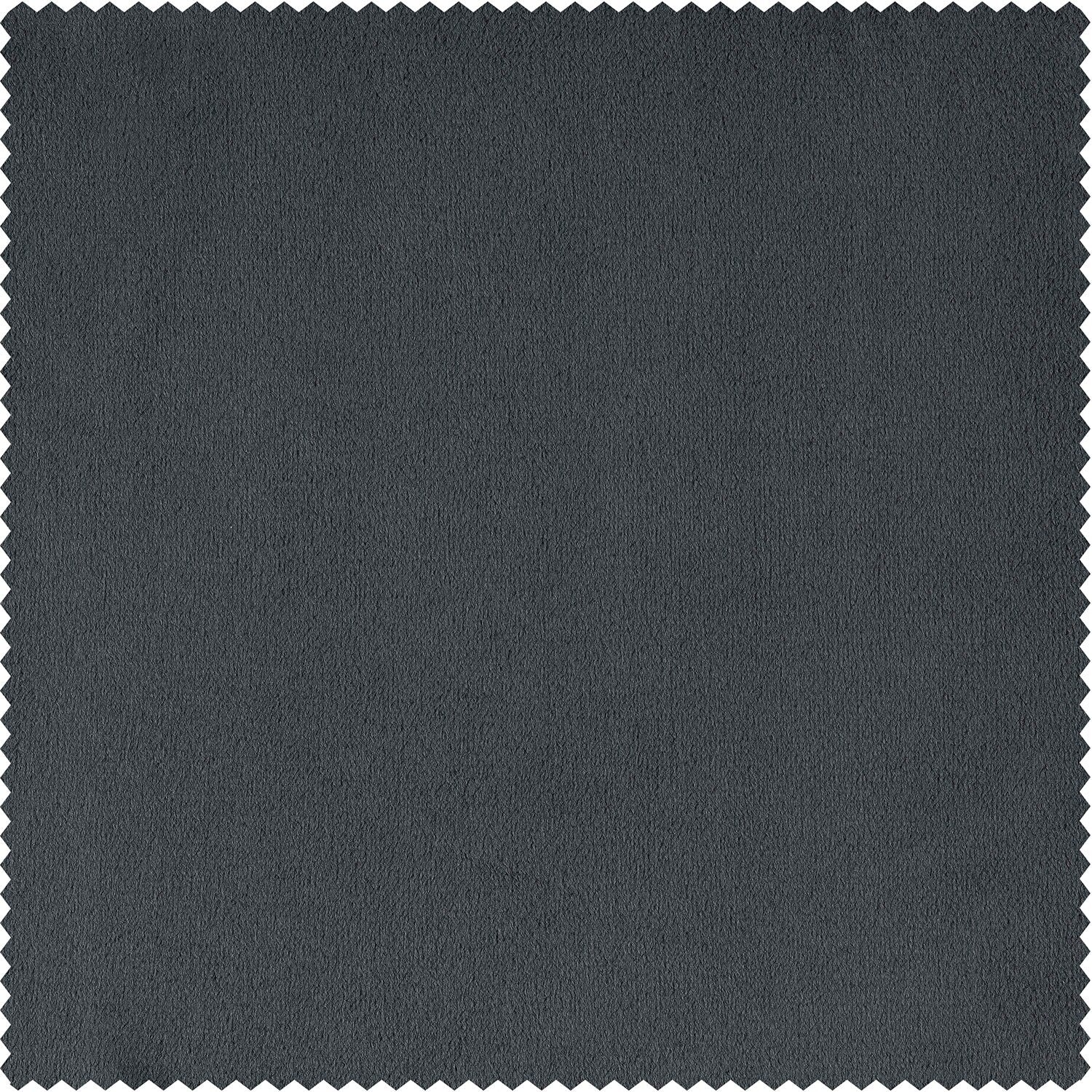 Exclusive Fabrics Signature Extra Wide Blackout Velvet Curtains (1 Panel) - Luxurious Blackout Drapes