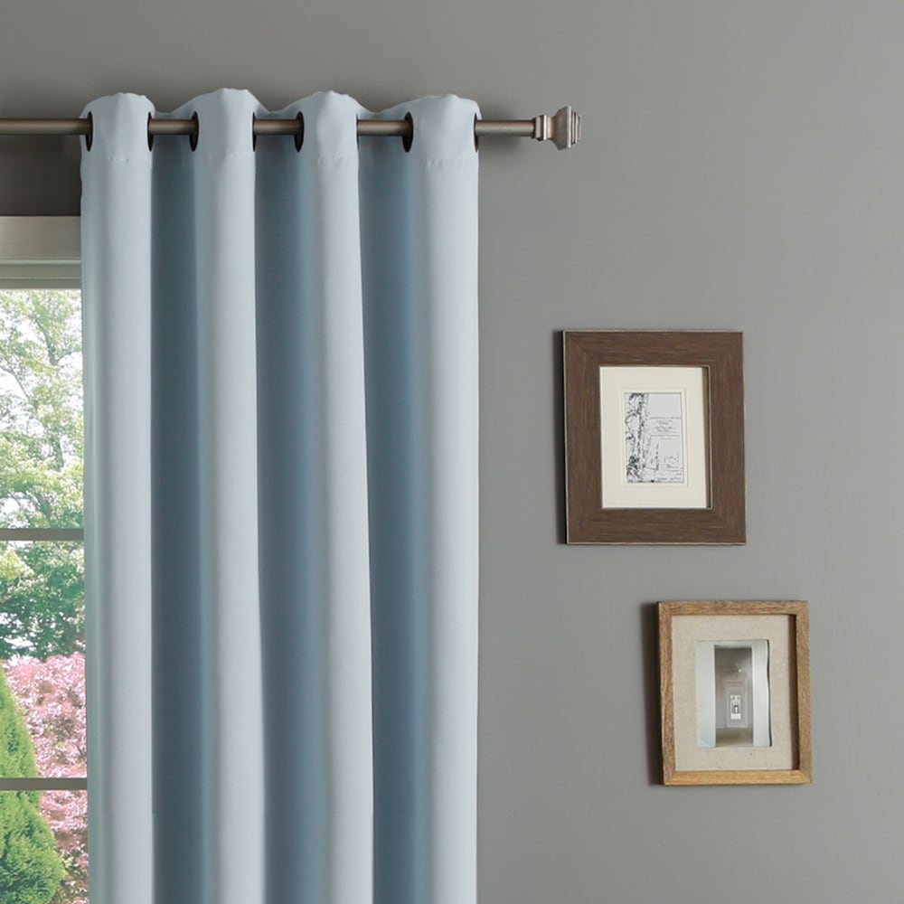 Aurora Home Thermal Insulated Blackout Grommet Top 84-inch Curtain Panel Pair - 52 x 84 - 52 x 84