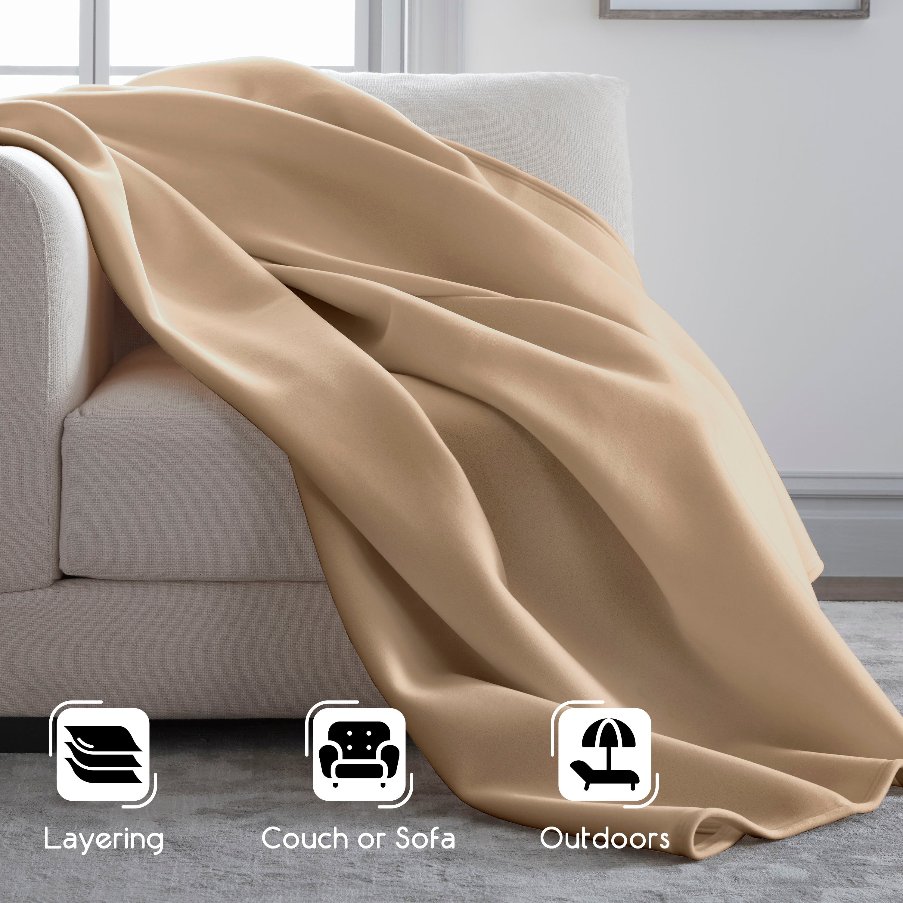 Vellux Original - Warm Durable Lightweight All Season Blanket