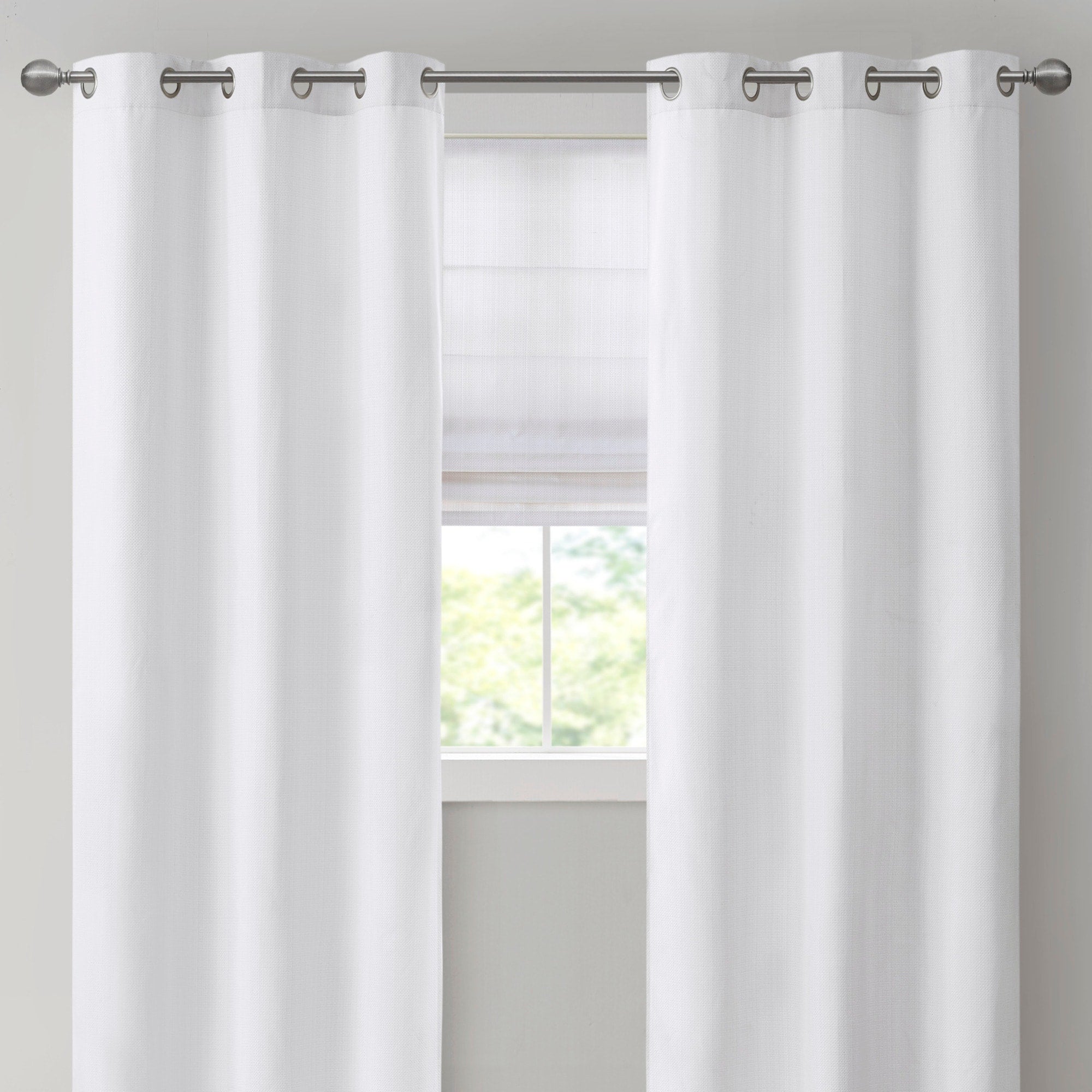 Madison Park Colm Basketweave Room Darkening Curtain Panel Pair