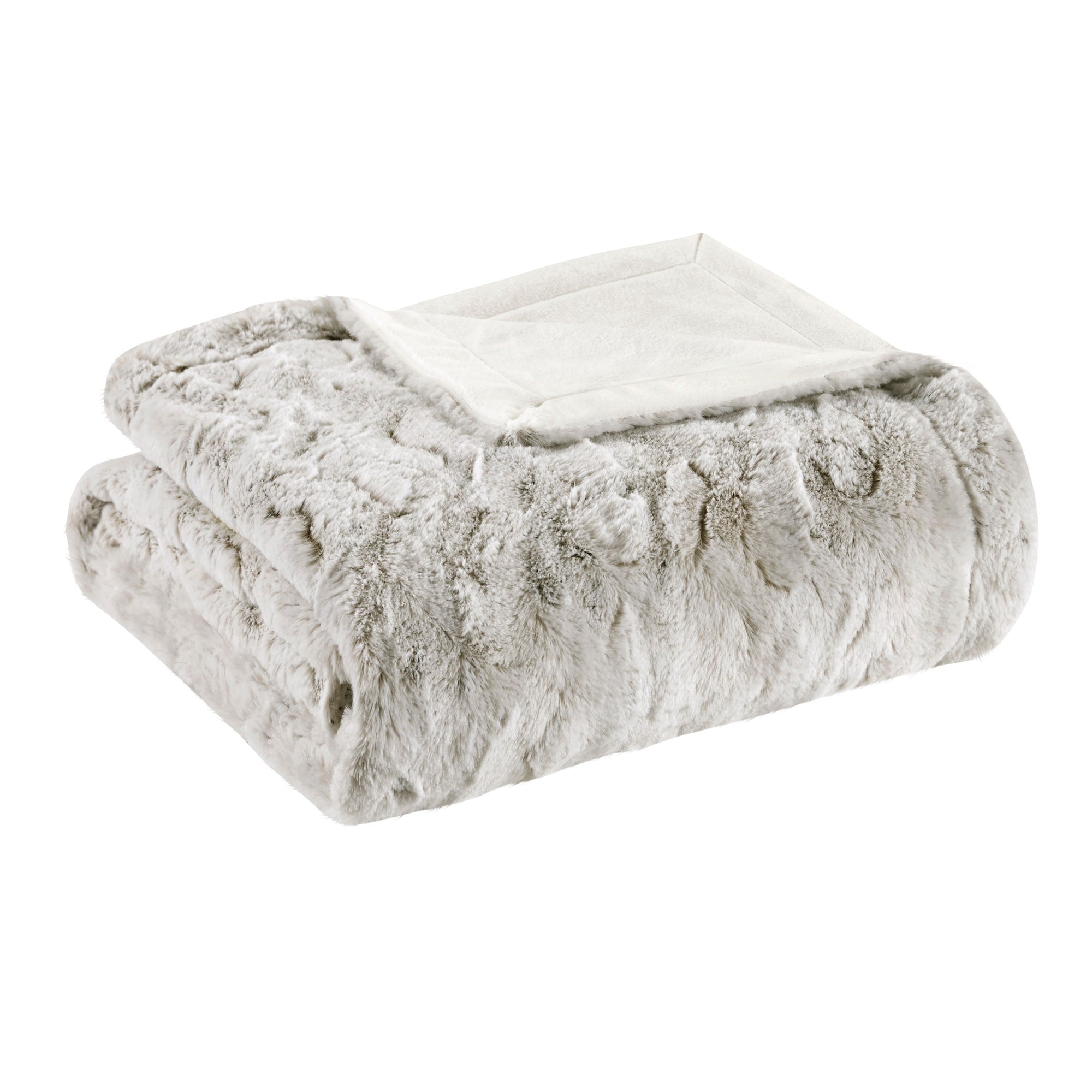 Madison Park Zuri Oversized Faux Fur Throw