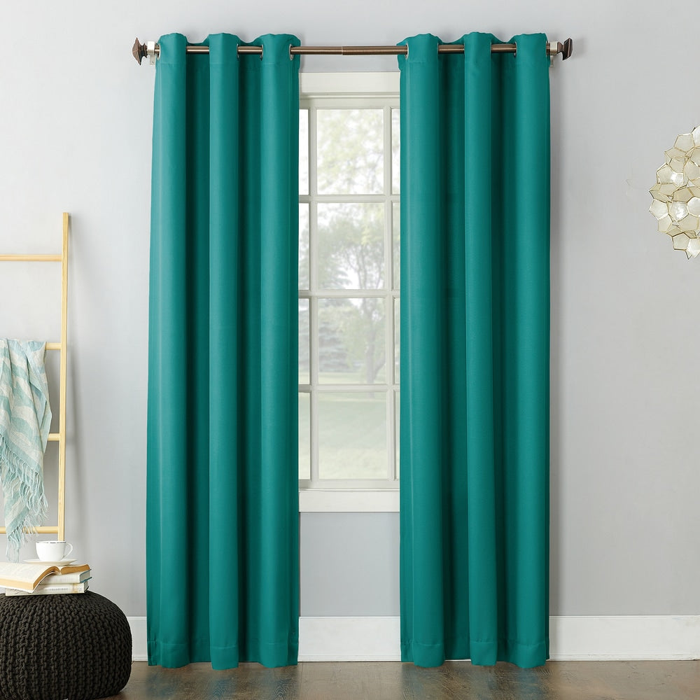 Copper Grove Speedwell Grommet Window Curtain Panel, Single Panel