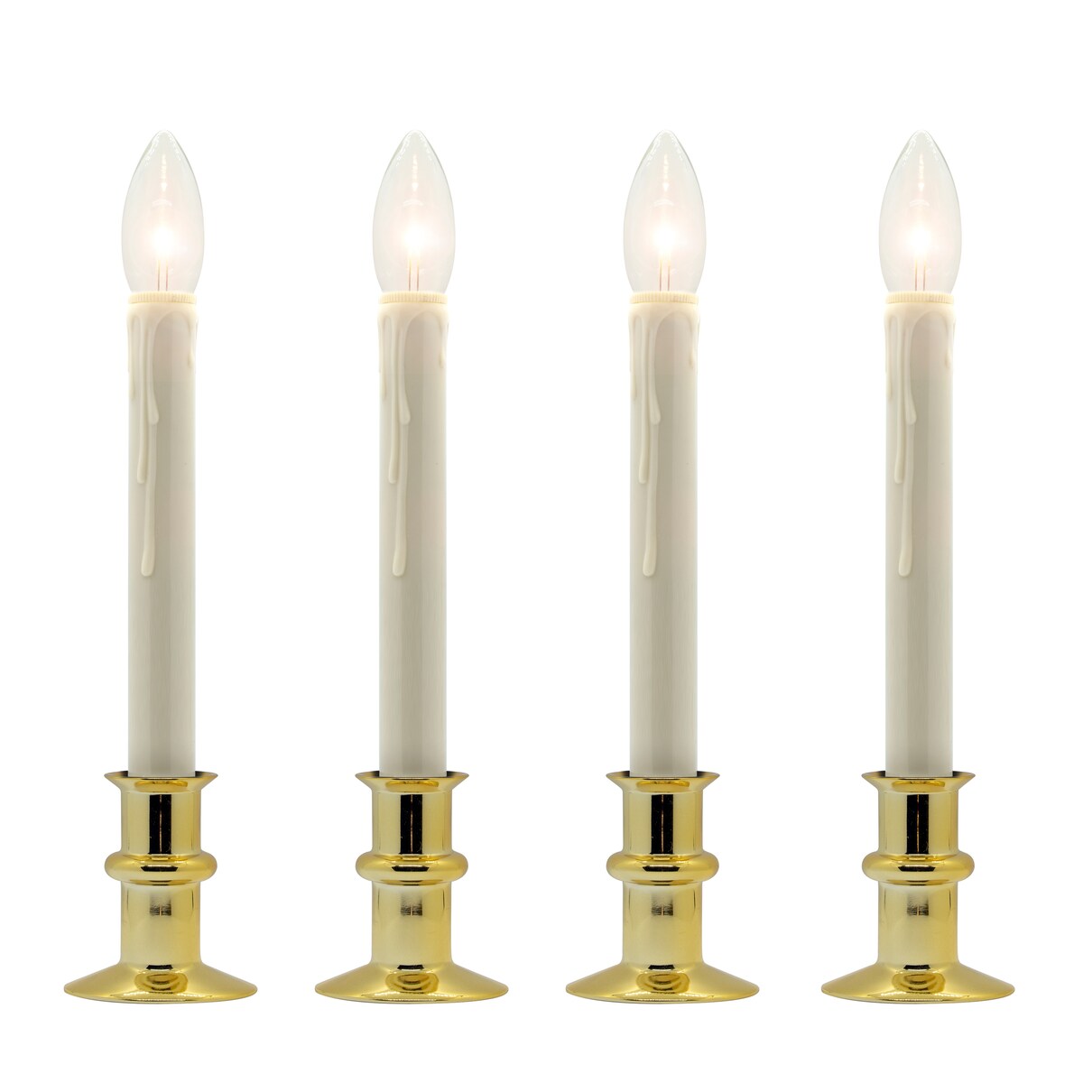 B/O Bi Directional IR Window Hugger Candles w/Remote (Set of 2 or 4)