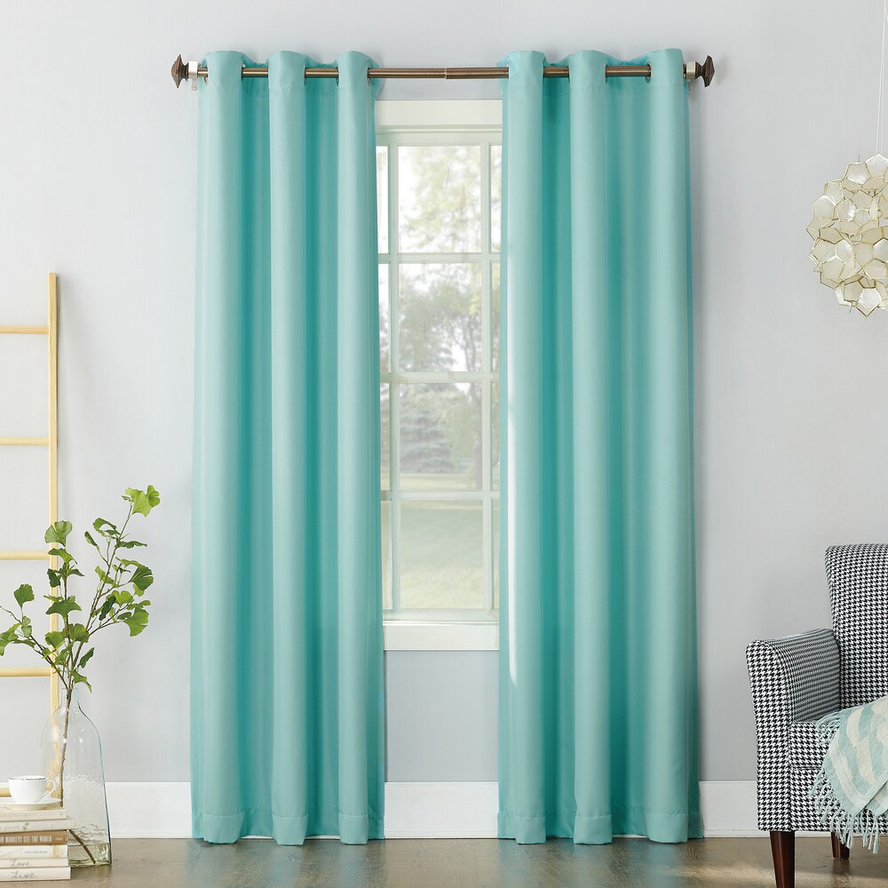 Copper Grove Speedwell Grommet Window Curtain Panel, Single Panel