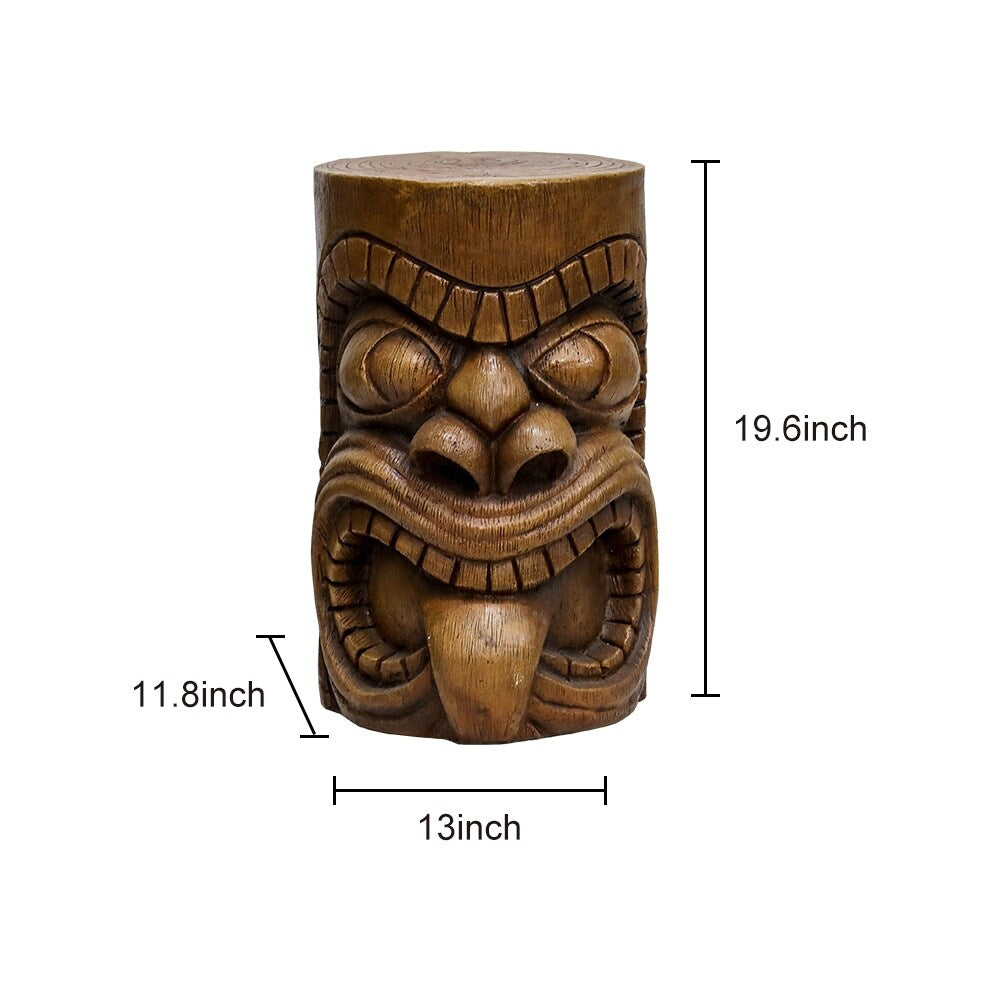 Outdoor Garden Decor-Tiki Totem Statues Waterproof Decorative