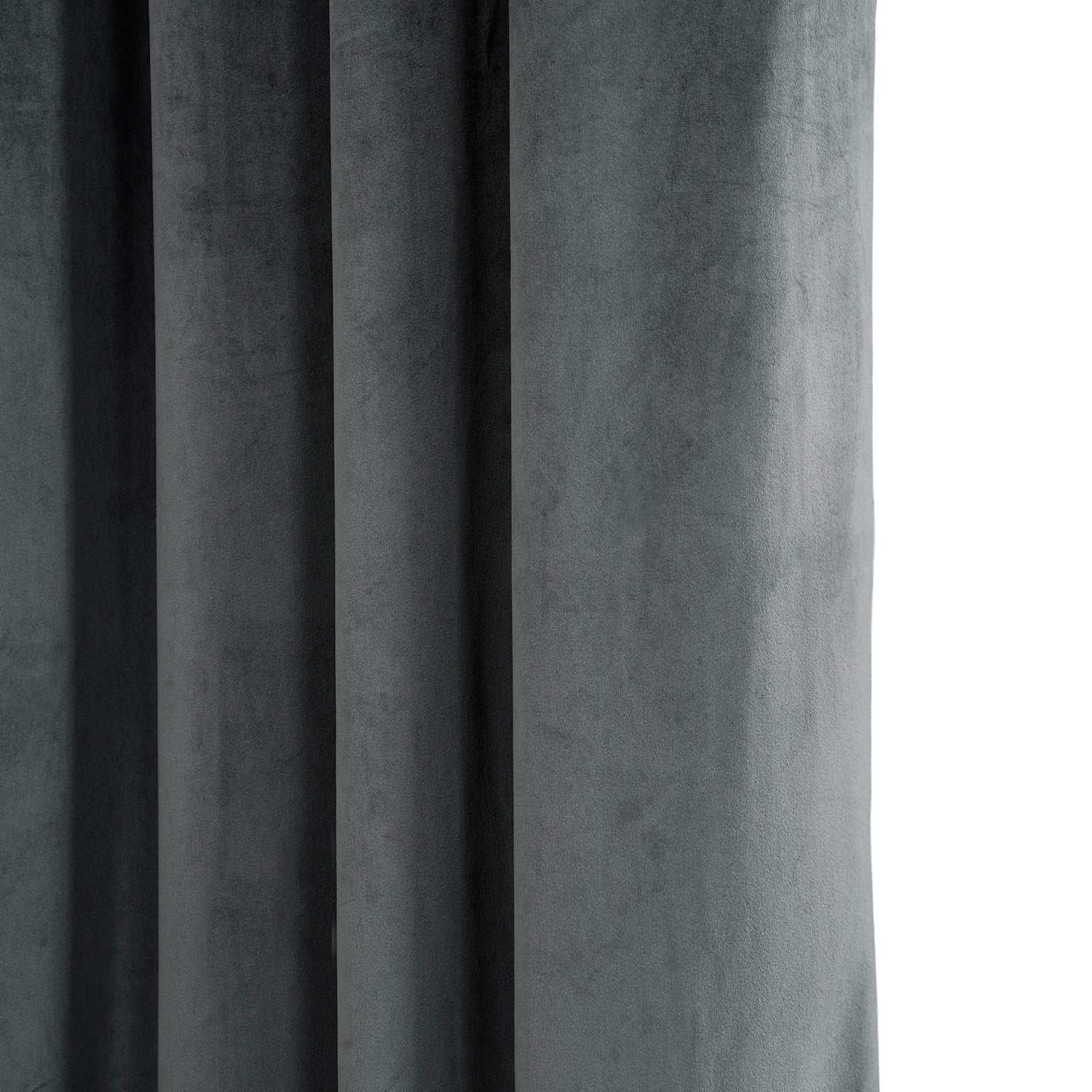 Exclusive Fabrics Signature Pleated Blackout Velvet Curtain (1 Panel)