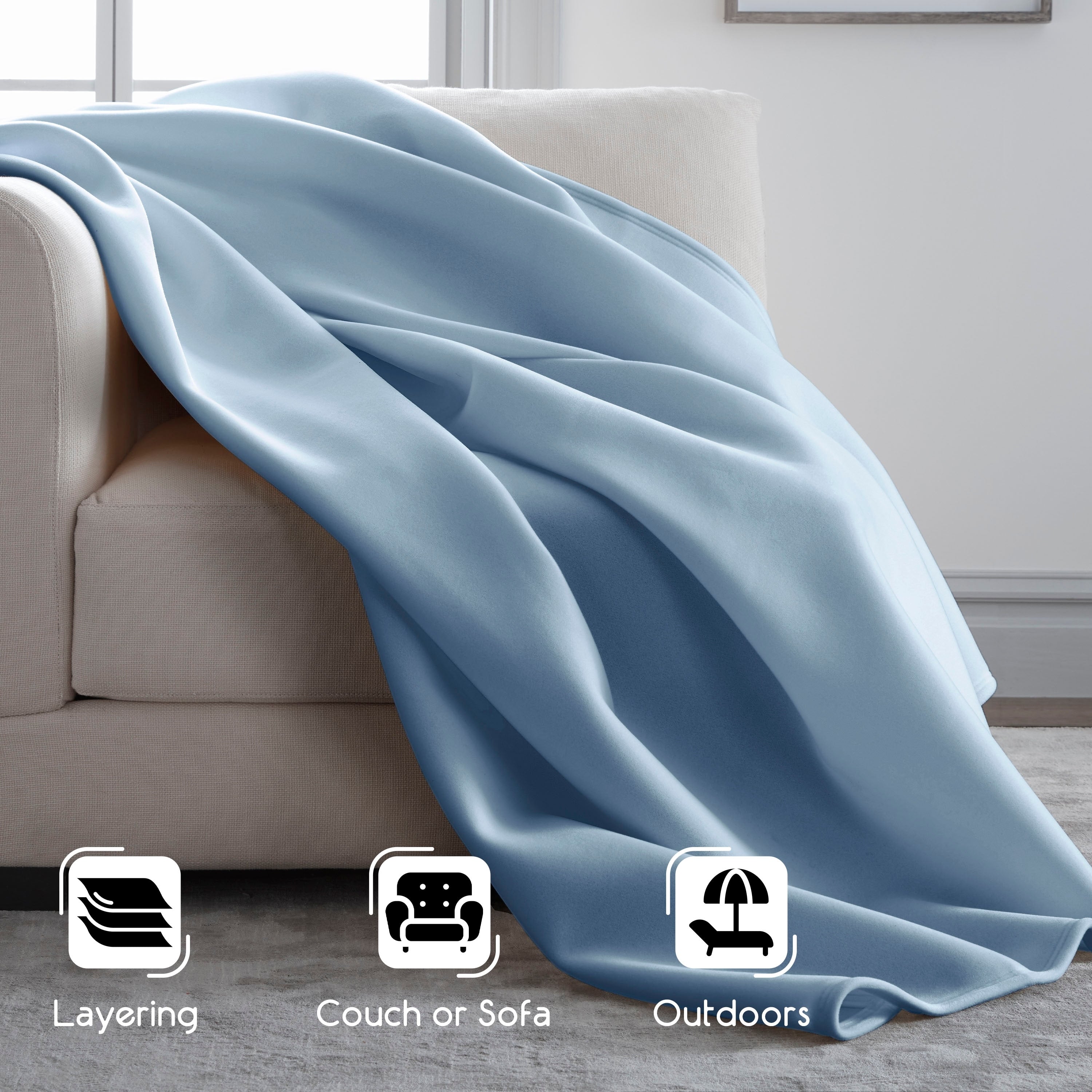 Vellux Original - Warm Durable Lightweight All Season Blanket