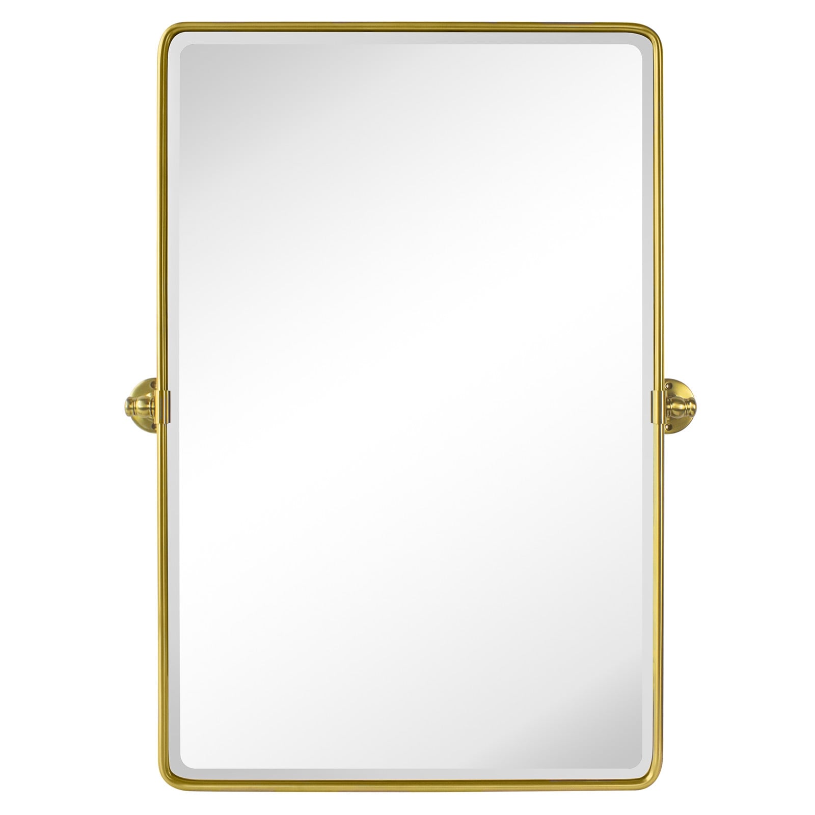 TEHOME Woodvale Rectangle Vertical Metal Wall Mirrors