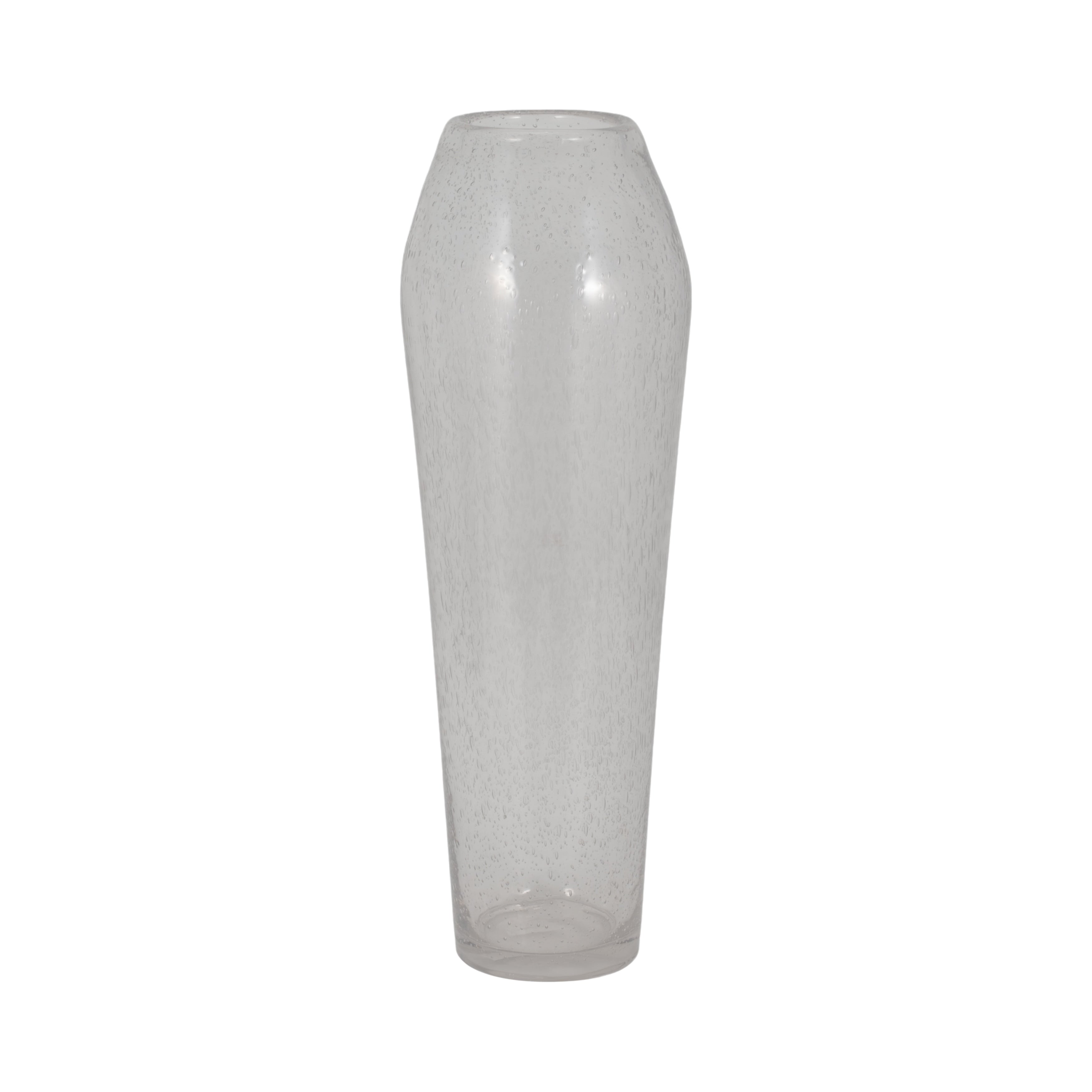 Sagebrook Home Elegant Glass Floor Vase